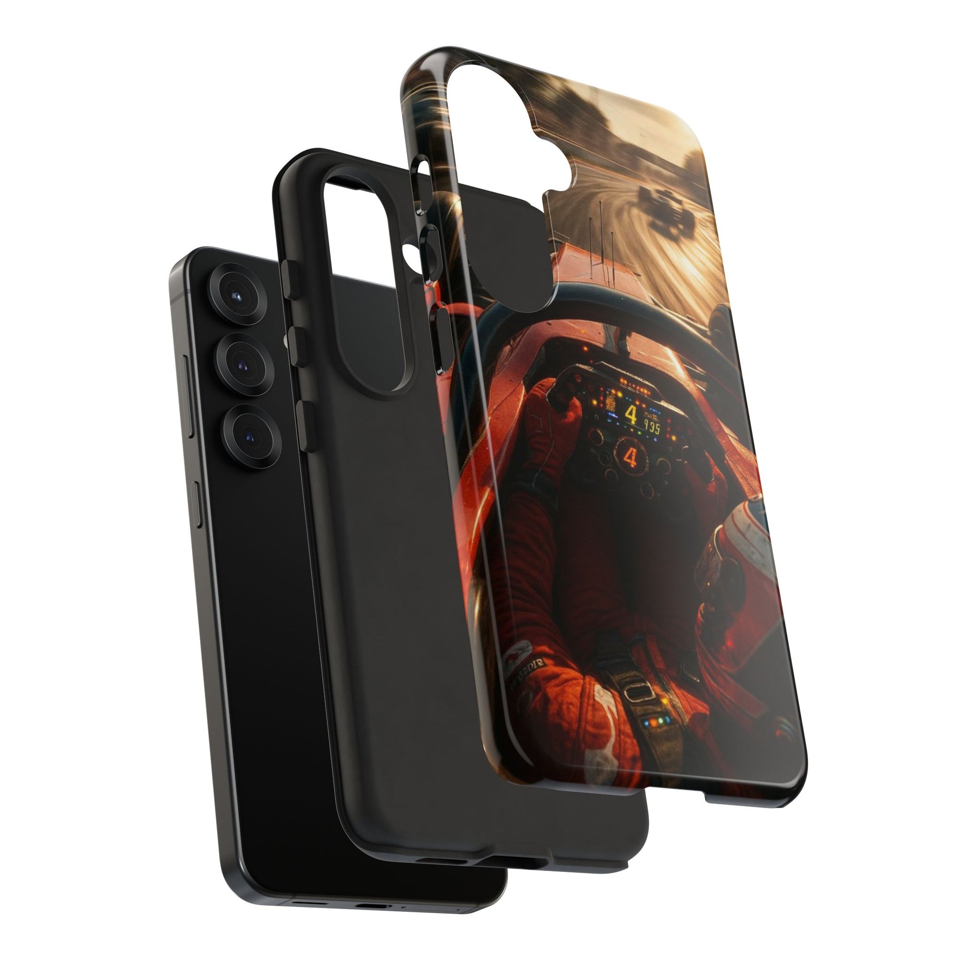 Formula 1 Cockpit Phone Case, Tough Cases for iPhones, Samsung, and Pixel