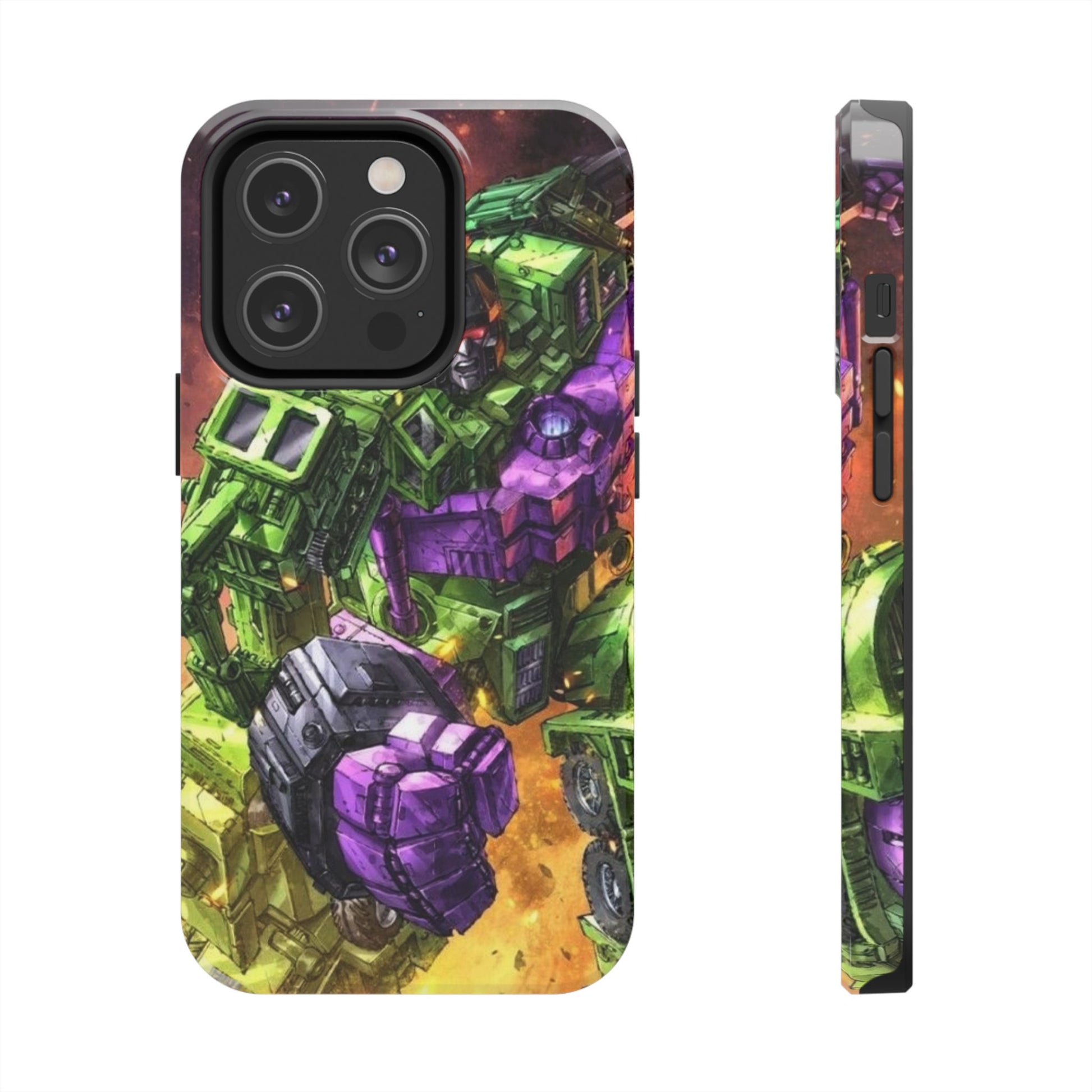 Transformer Devastator Theme Phone Cases for Iphones & Samsung Phones