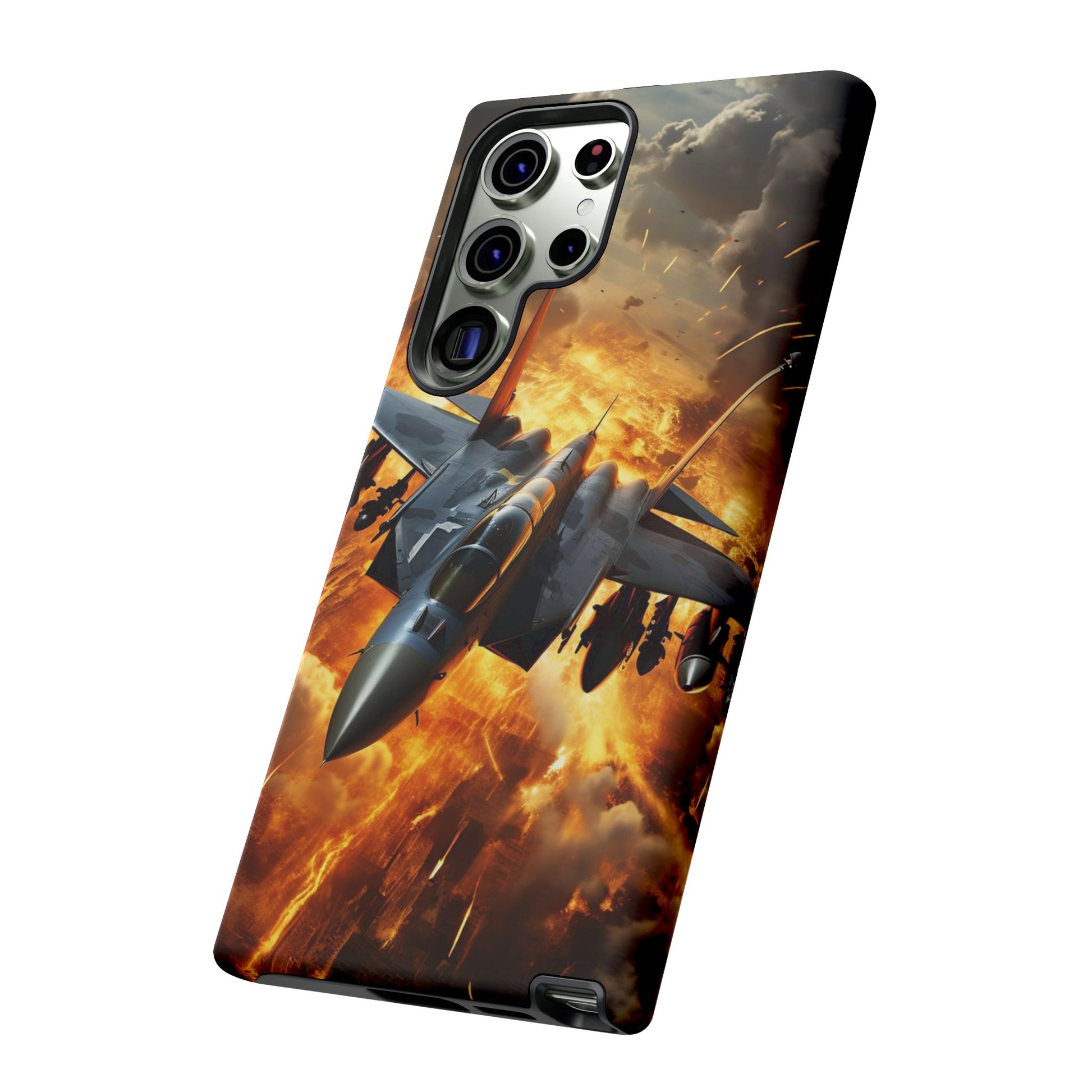 F-15 Fighter Jet Tough Cases for iPhones, Samsung, and Pixel