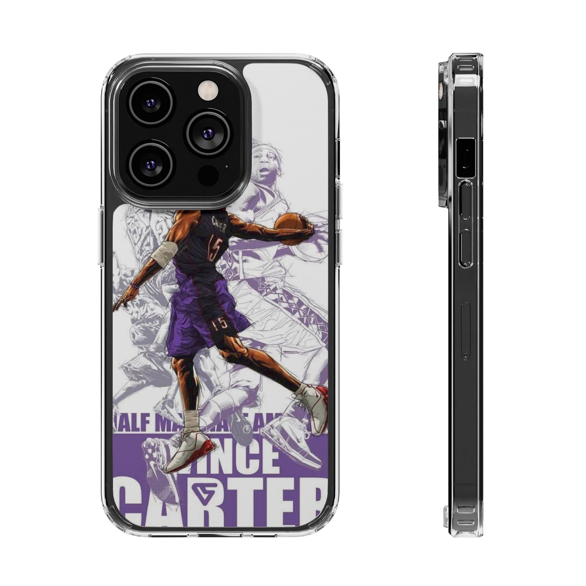 Slam Dunk Champ Vince Carter Protective Iphone and Samsung case