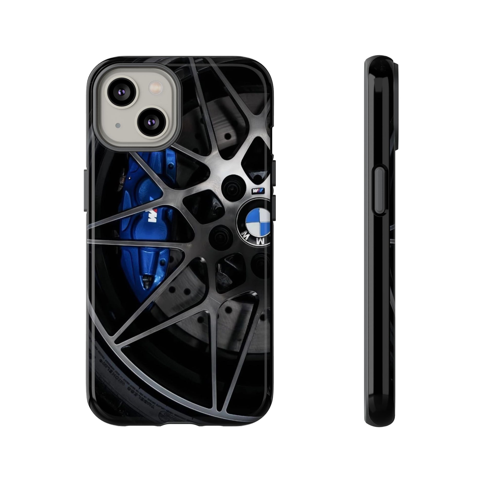 BMW M3 Racing Wheels Tough Cases for iPhones, Samsung, and Pixel
