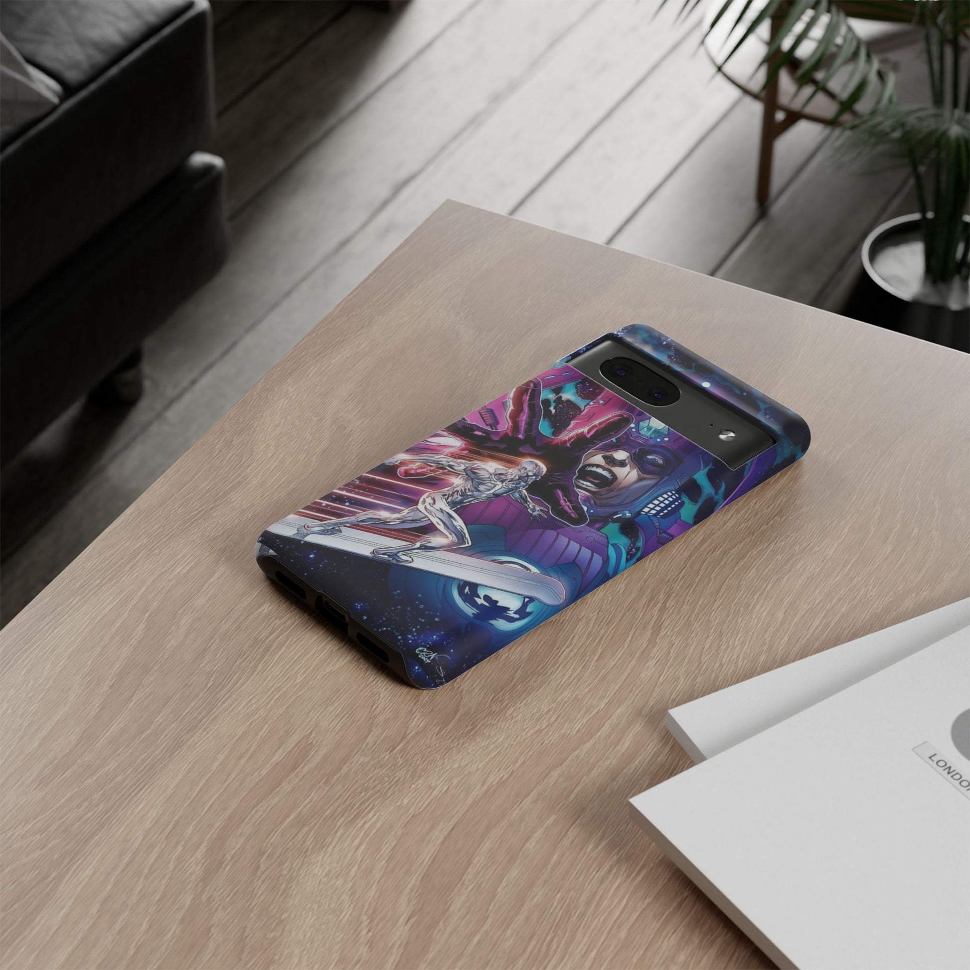 Galactus x Silver Surfer Marvel Phone Case, Tough Cases for iPhones, Samsung, and Pixel