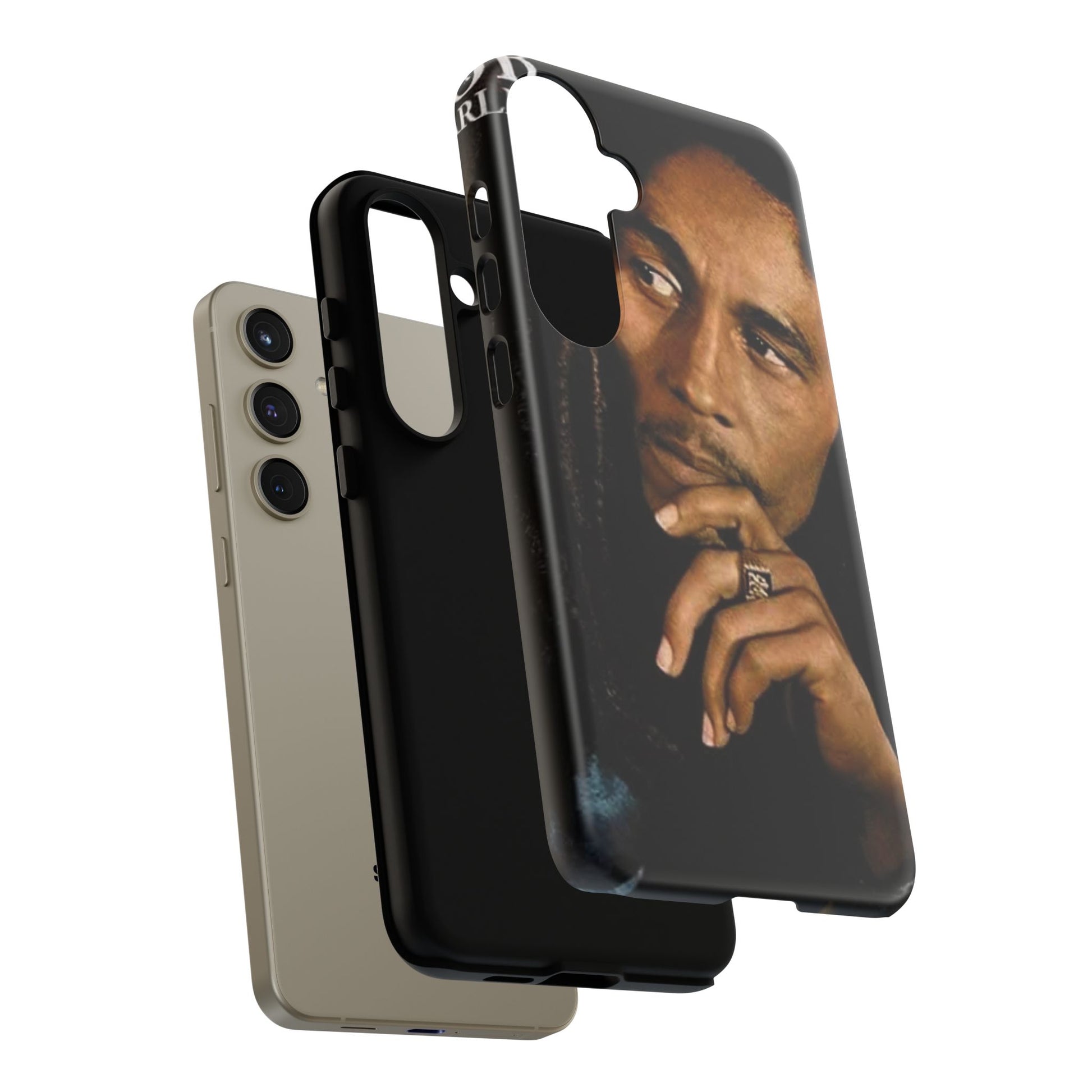 Marley Reggae Tough Cases for iPhones, Samsung, and Pixel