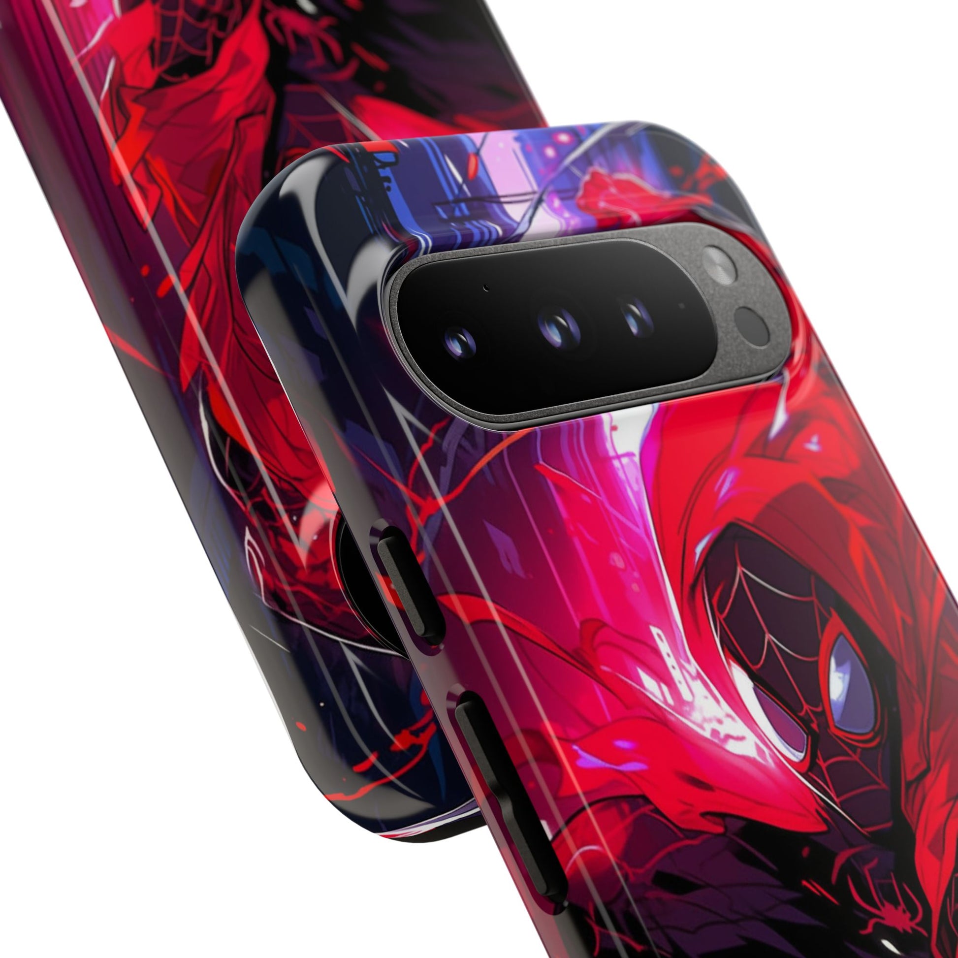 Miles Morales Spiderman Phone Case, Tough Cases for iPhones, Samsung, and Pixel