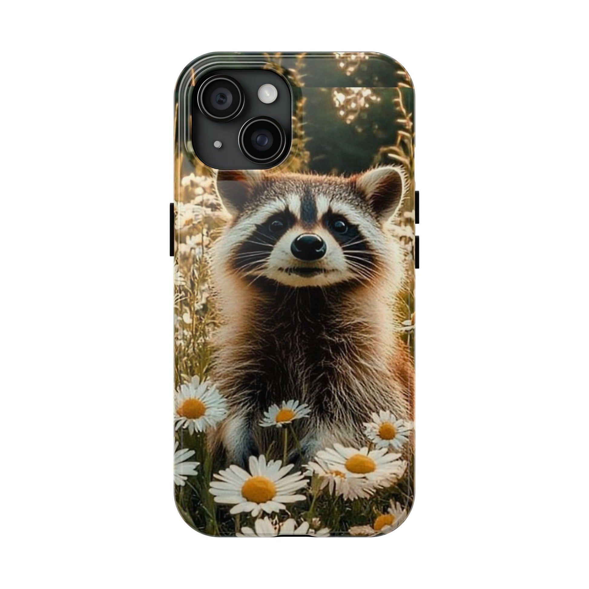 Cute Raccoon Theme Phone Cases for iPhones & Samsung Phones
