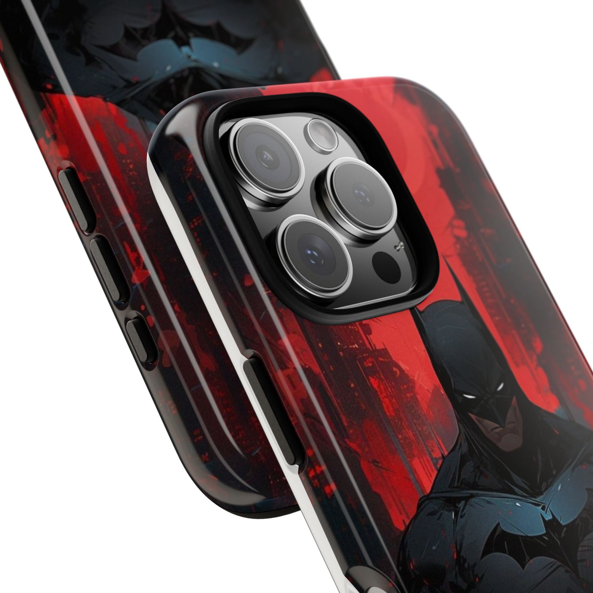 The Dark Knight Batman Tough Cases for iPhones, Samsung, and Pixel
