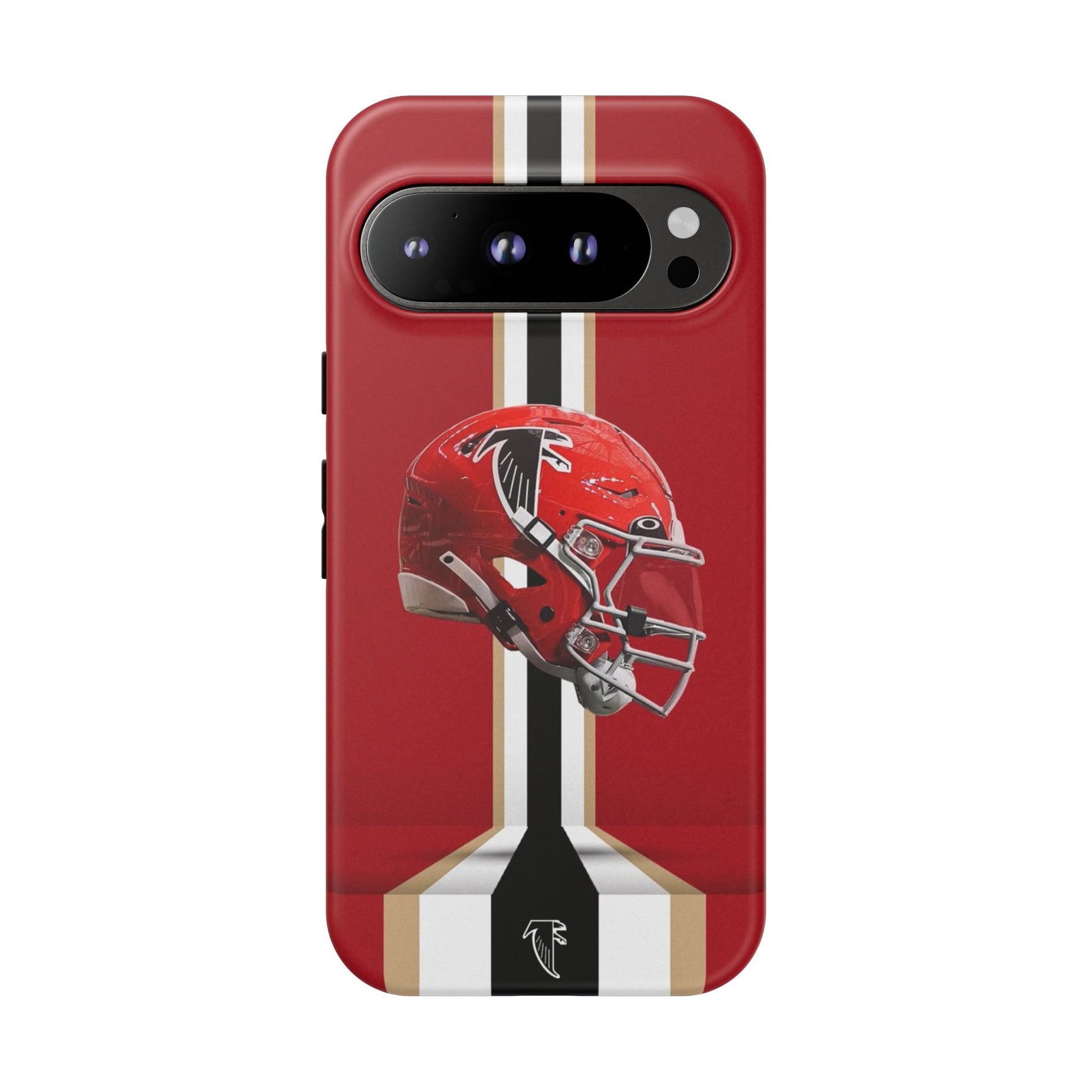 Atlanta Falcons Football Helmet Logo Tough Cases for iPhones, Samsung, and Pixel