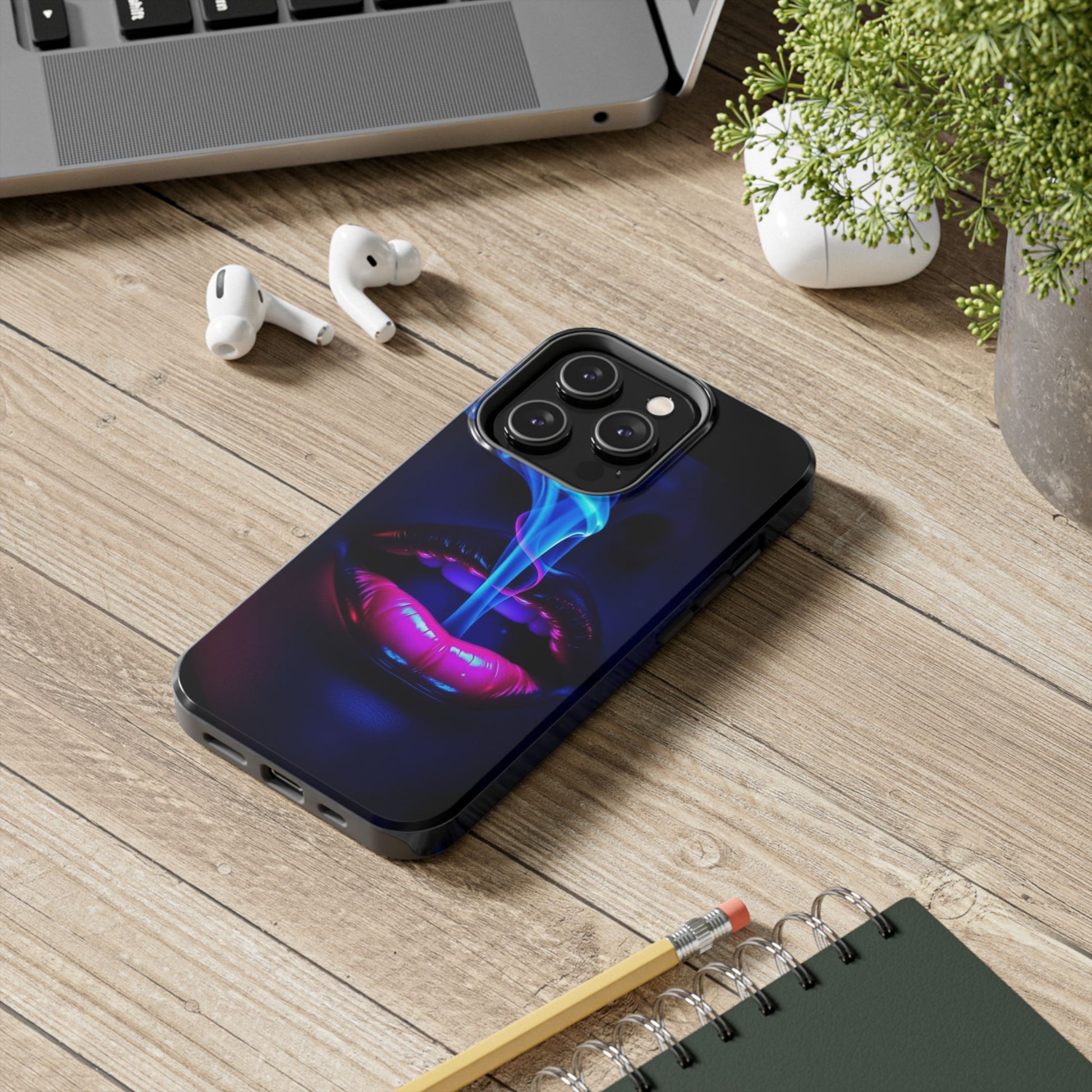 Sexy Smokey Lips Theme Phone Cases for iPhones & Samsung Phones