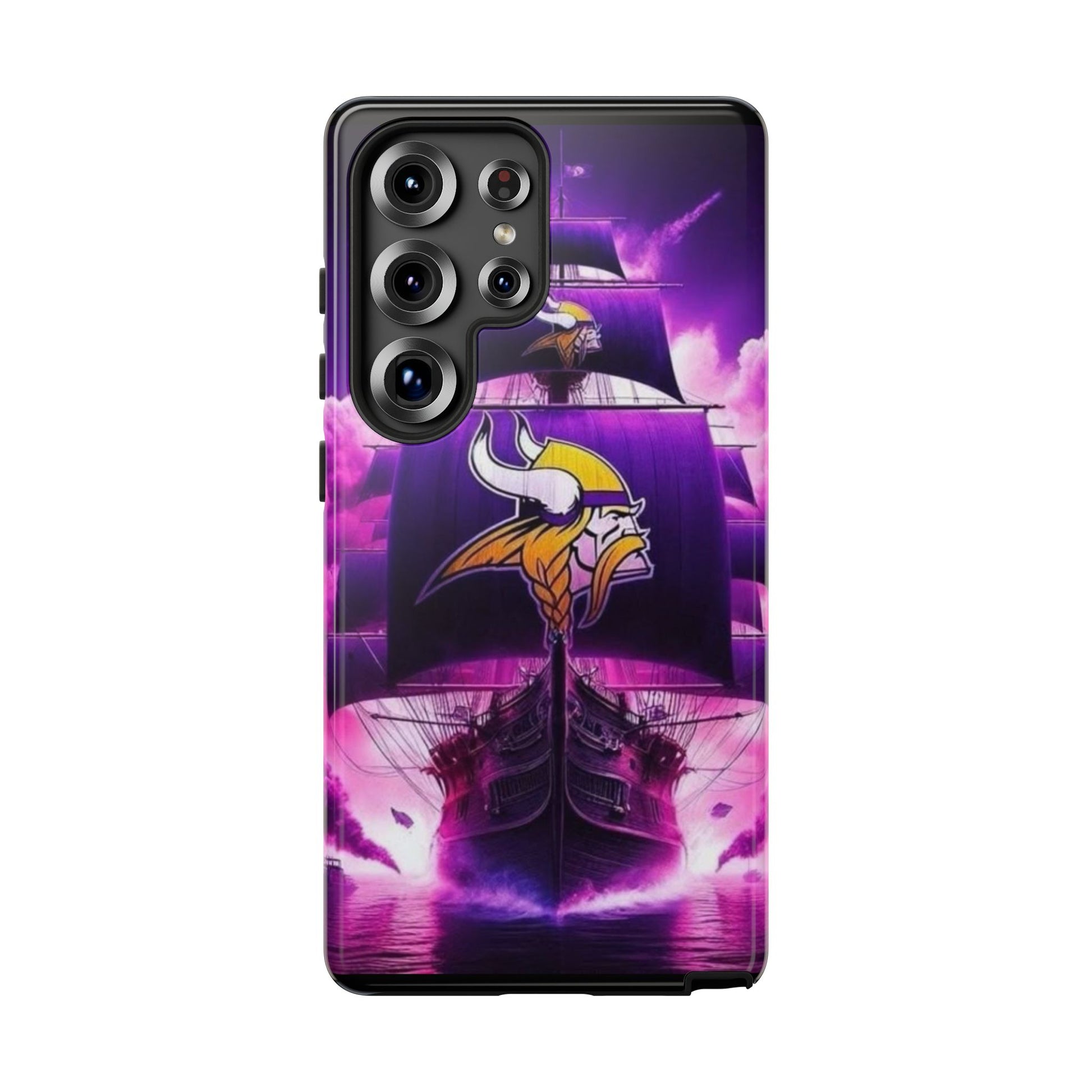 Minnesota Vikings Ship Football Phone Case, Tough Cases for iPhones, Samsung, and Pixel