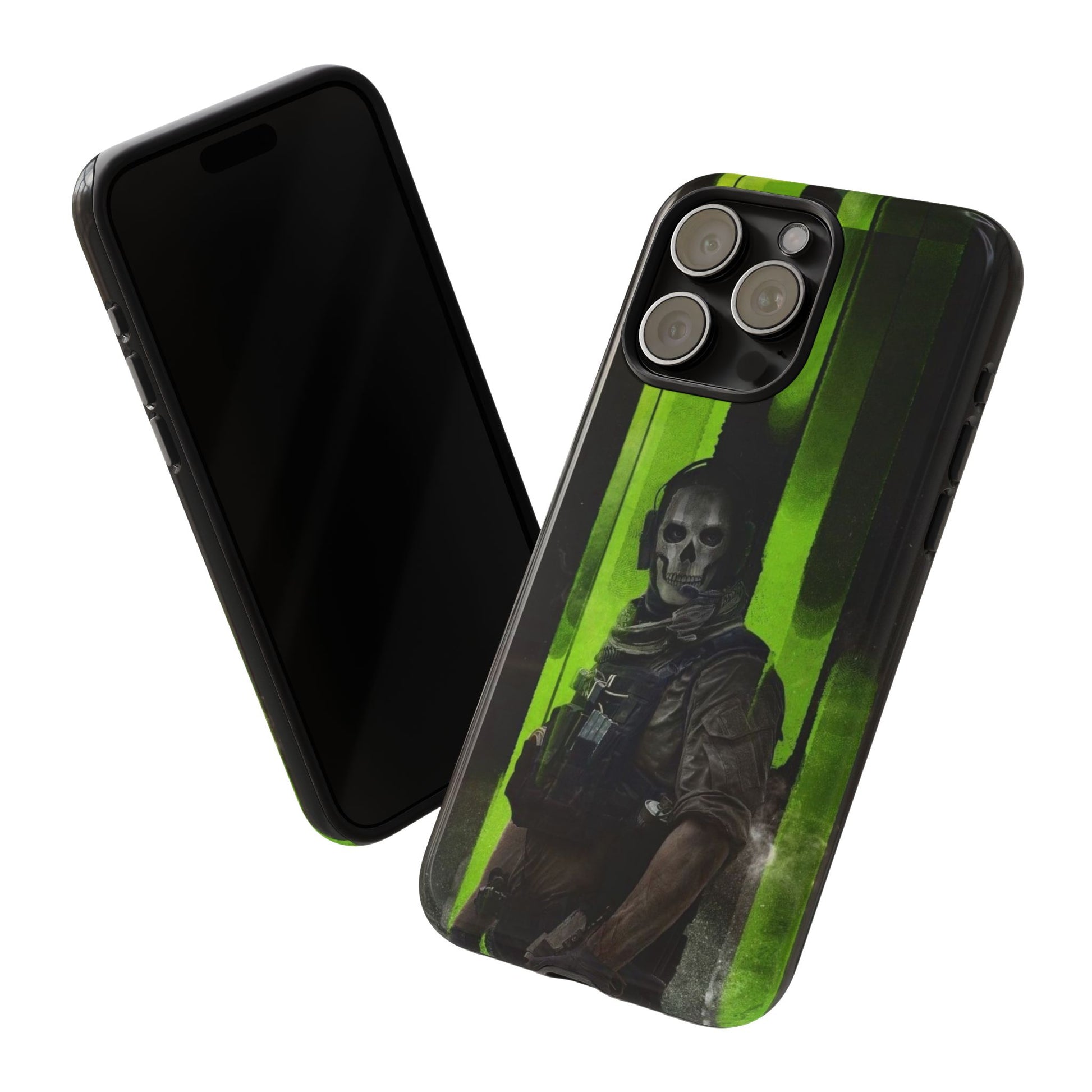 Call of Duty Ghost Tough Cases for iPhones, Samsung, and Pixel