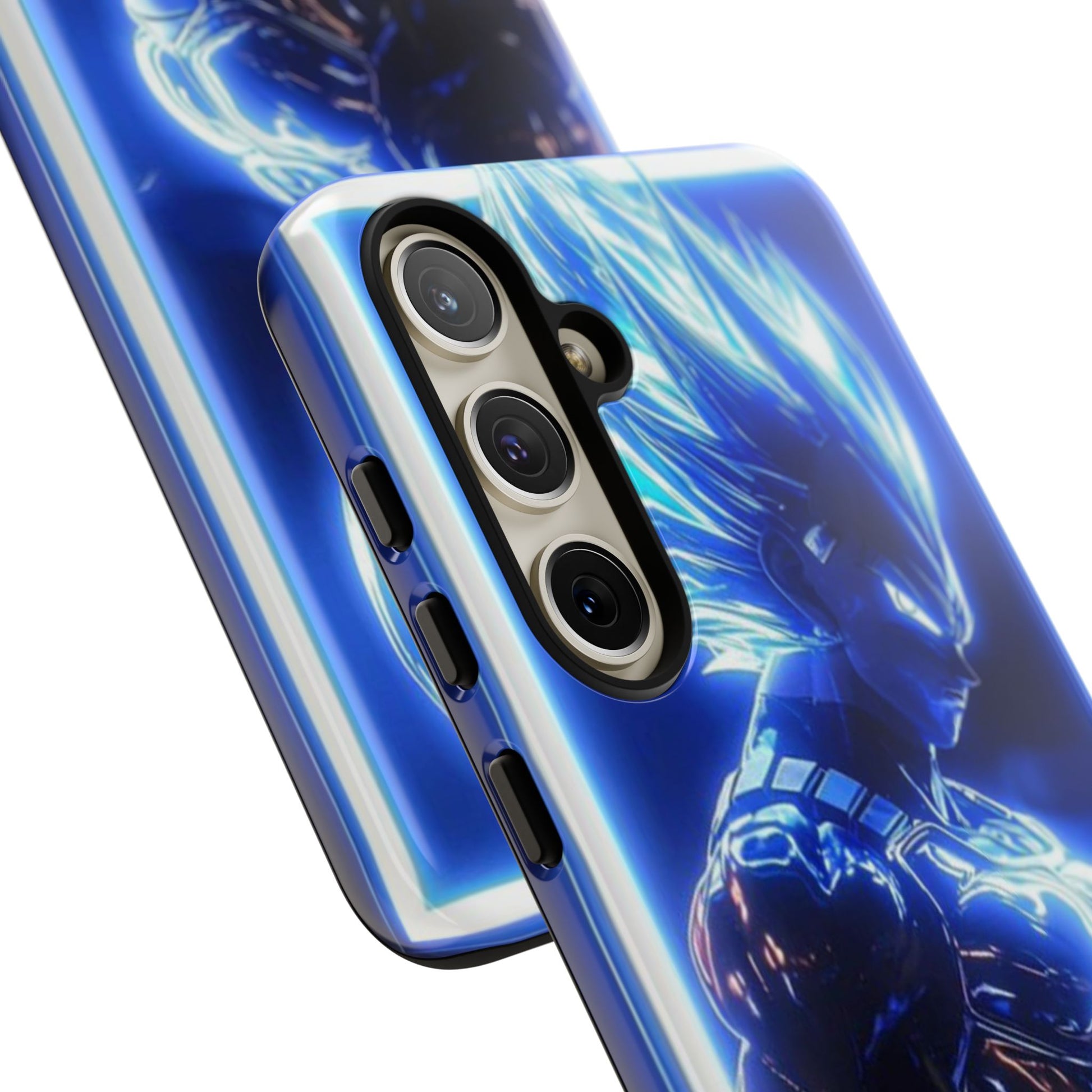 Anime Dragon Ball Z Super Saiyan Tough Cases for iPhones, Samsung, and Pixel