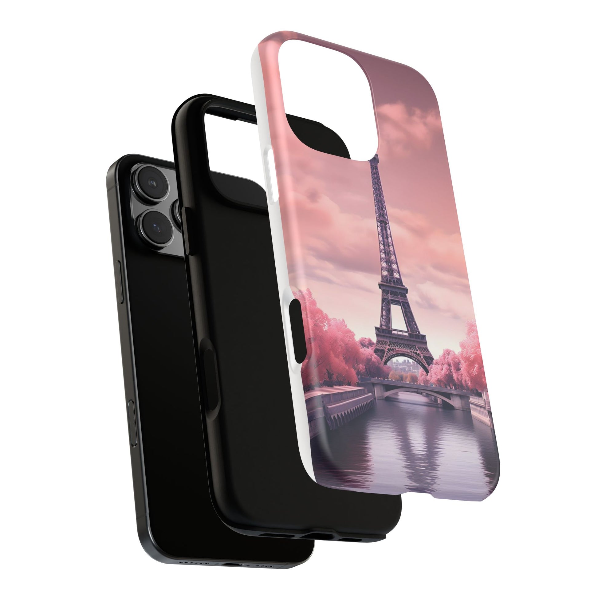 Eiffel Tower Paris Tough Cases for iPhones, Samsung, and Pixel