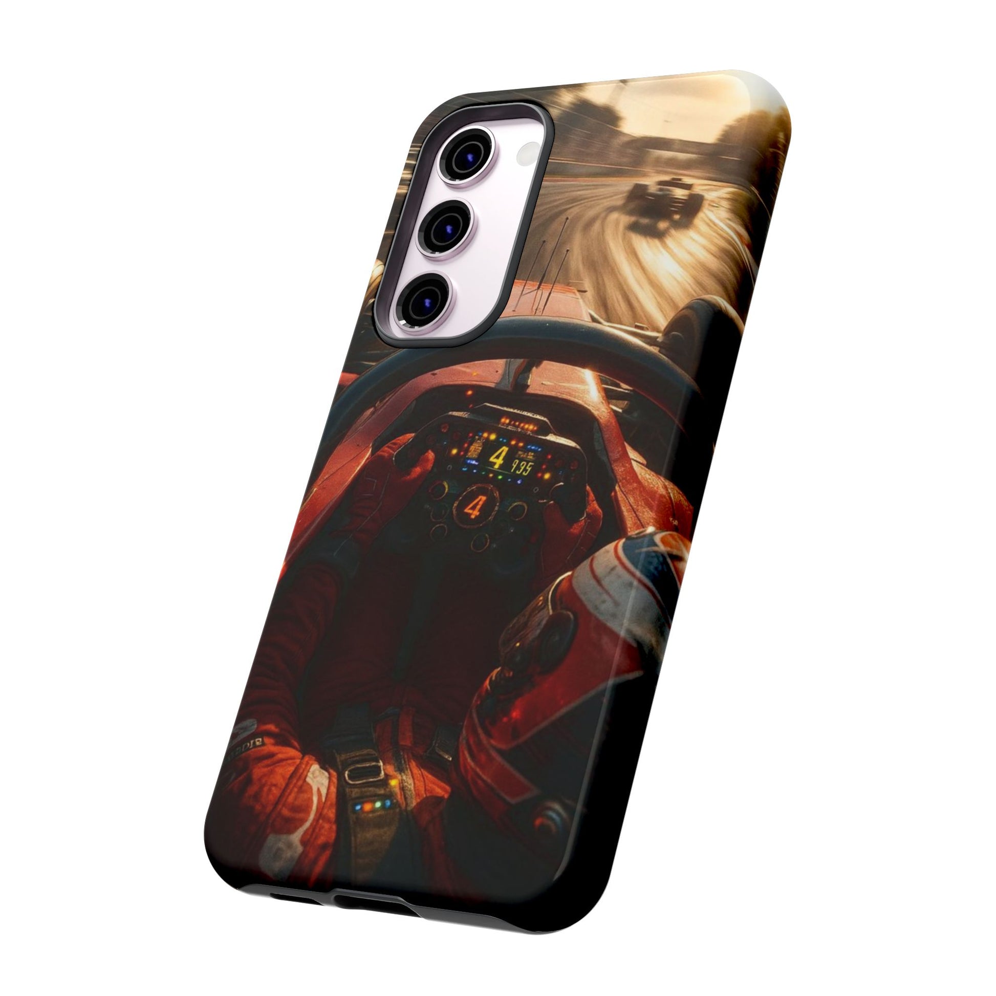 Formula 1 Cockpit Phone Case, Tough Cases for iPhones, Samsung, and Pixel