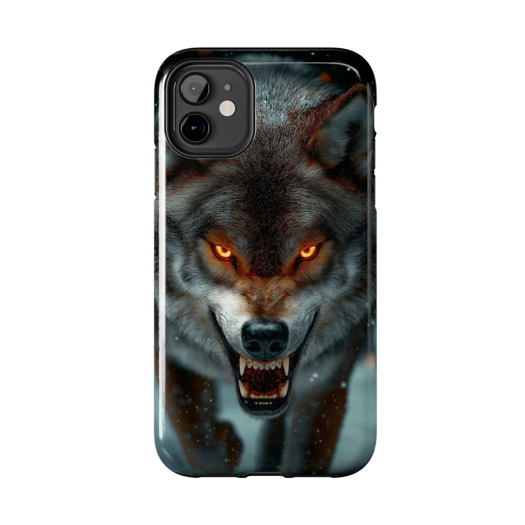 Alpha Male Wolf Themed Tough Phone Cases for Iphones & Samsung Phones