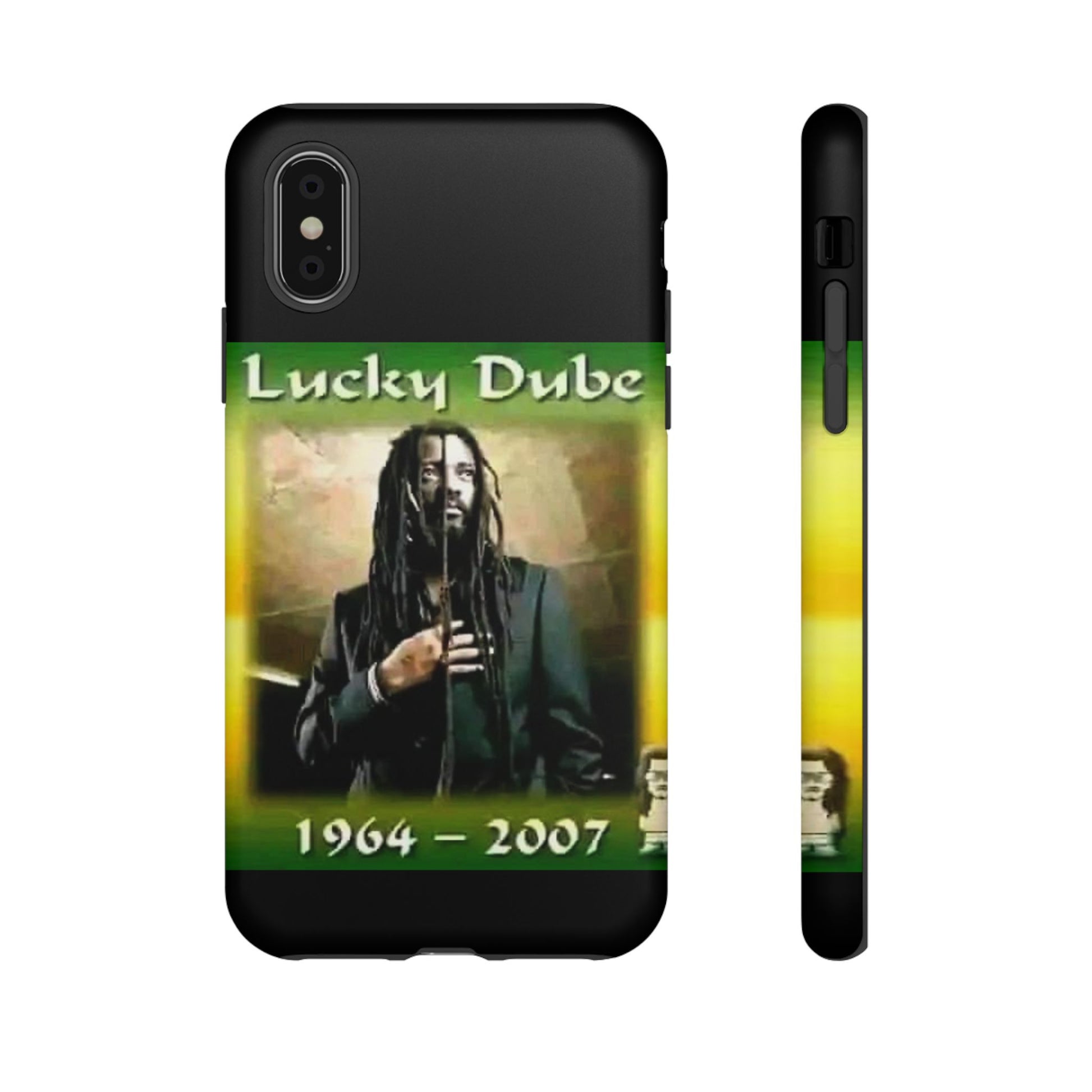 Lucky Dube Tough Cases for iPhones, Samsung, and Pixel