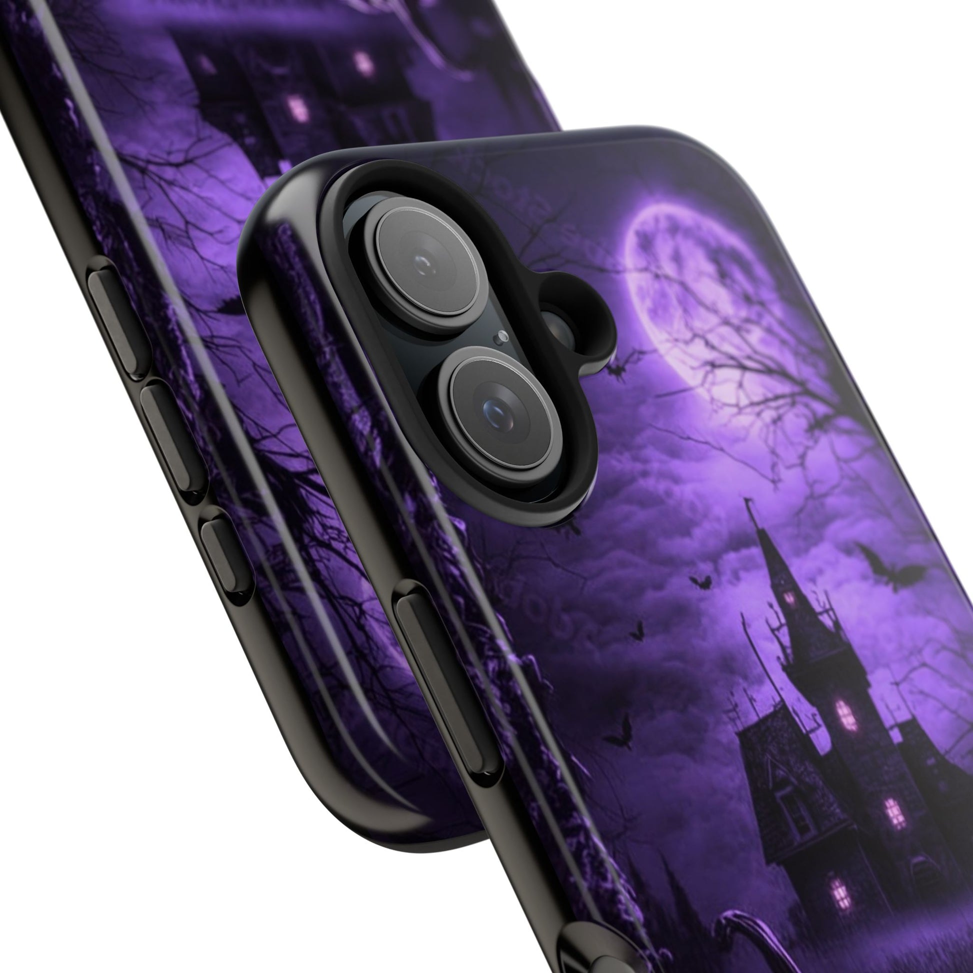 Haunted House Halloween Theme Phone Cases for iPhones & Samsung Phones