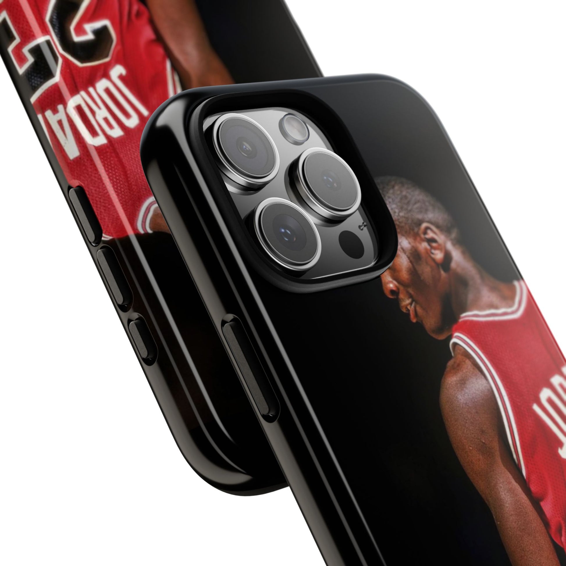Basketball Legend Michael Jordan Tough Cases for iPhones, Samsung, and Pixel