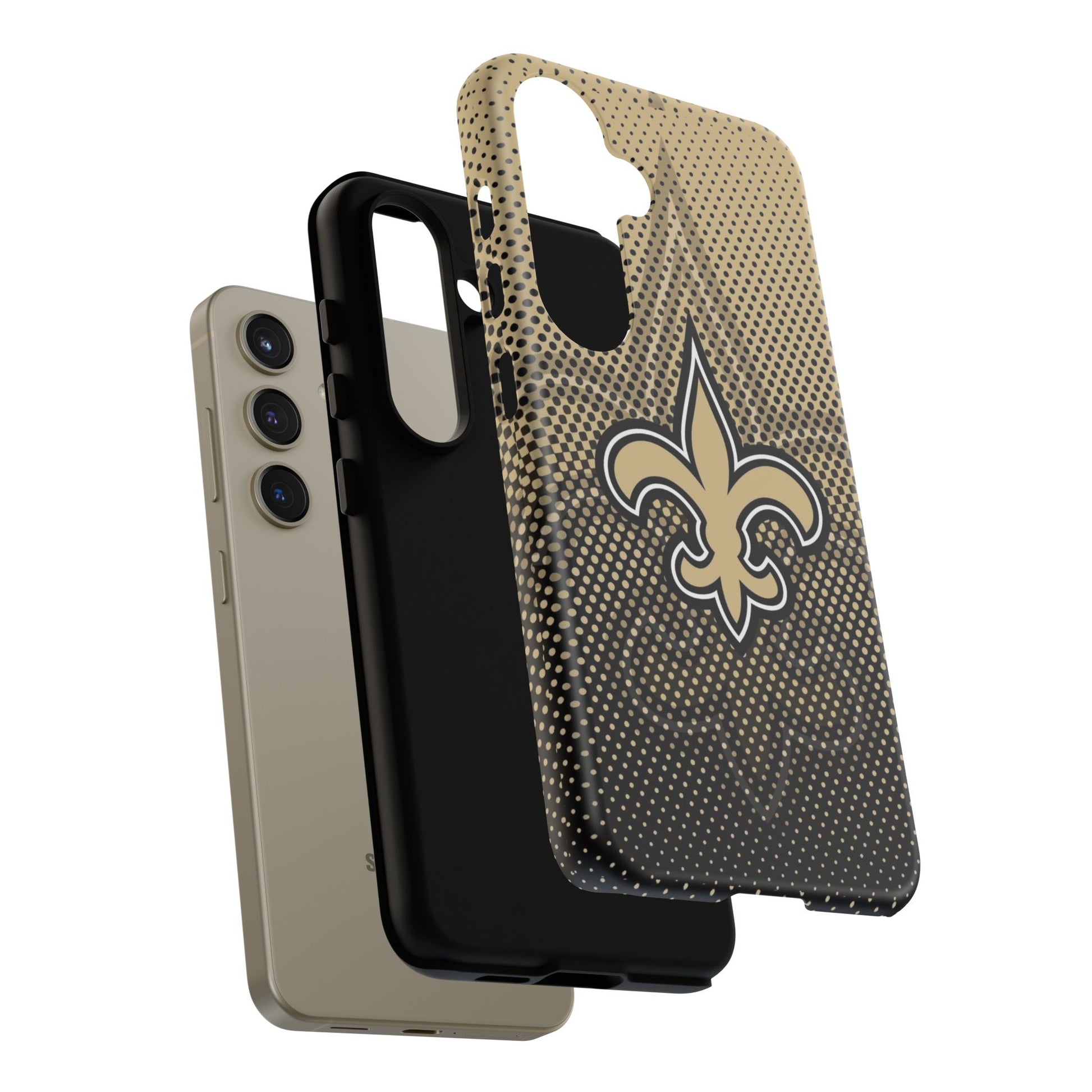 New Orleans Football Saints Logo Tough Cases for iPhones, Samsung, and Pixel