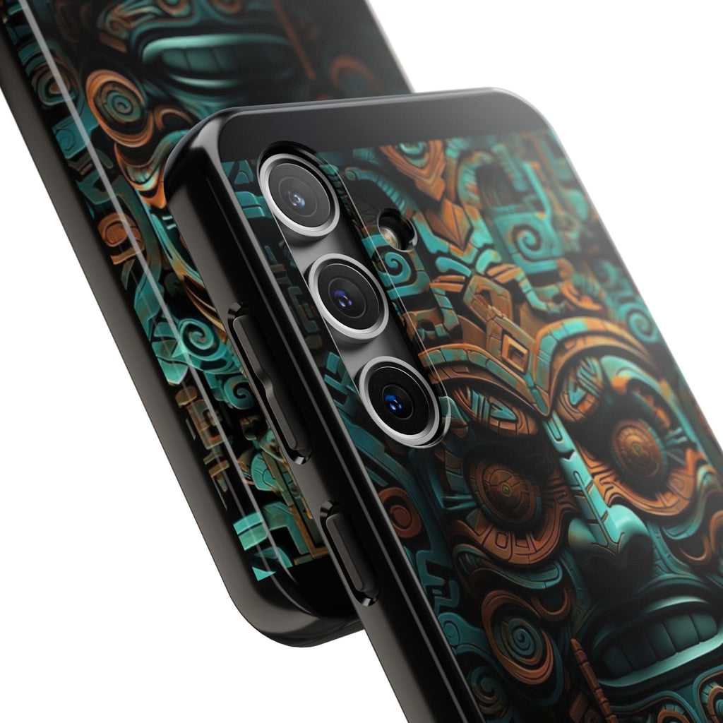 Aztecs Sculpture Inspired Phone Cases for Iphones & Samsung Phones