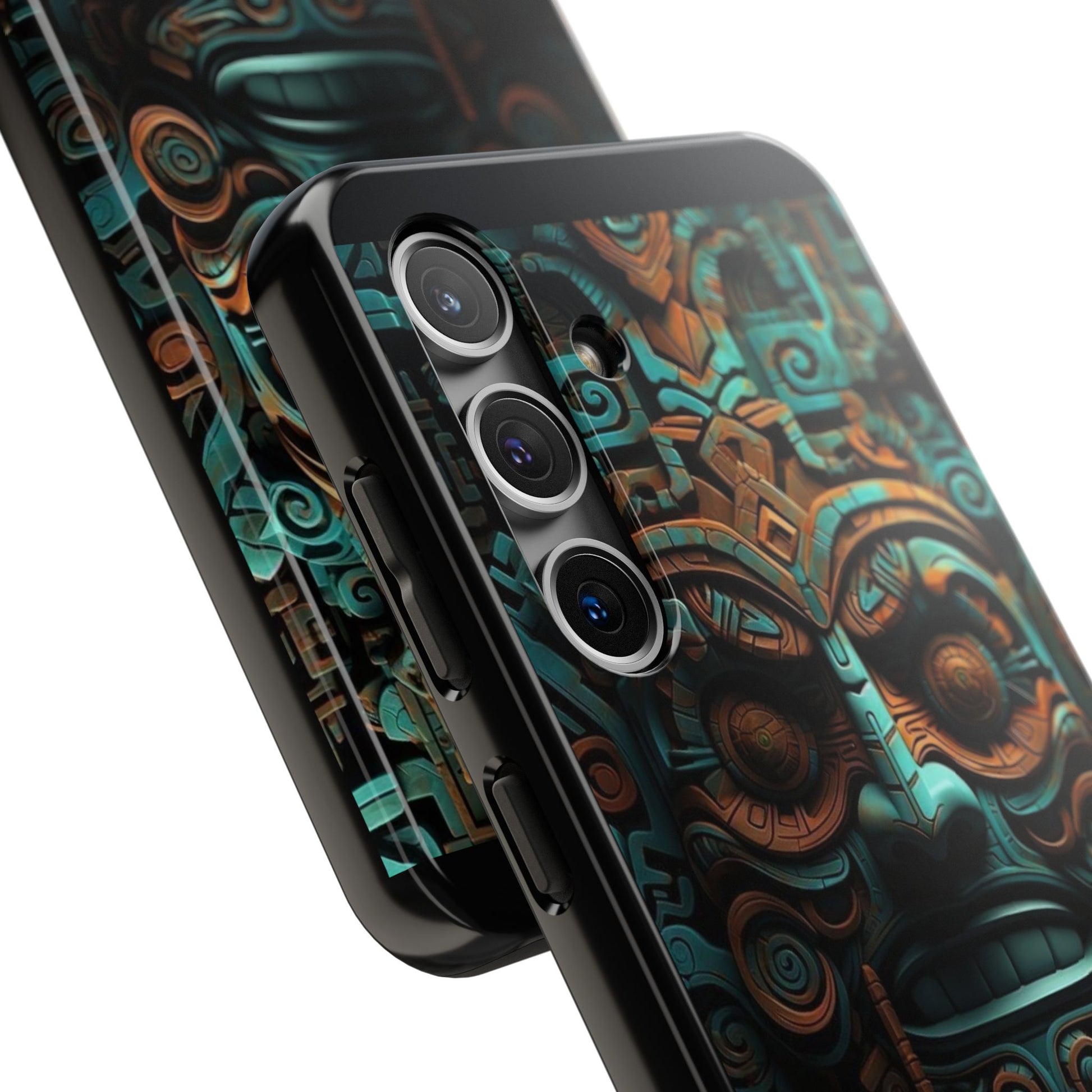 Aztecs Sculpture Inspired Phone Cases for Iphones & Samsung Phones