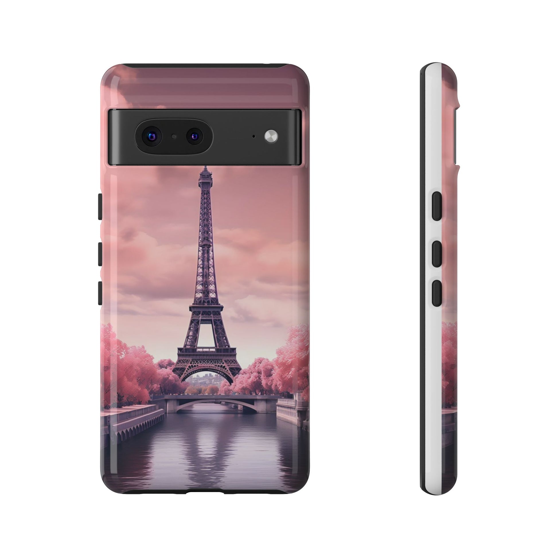 Eiffel Tower Paris Tough Cases for iPhones, Samsung, and Pixel