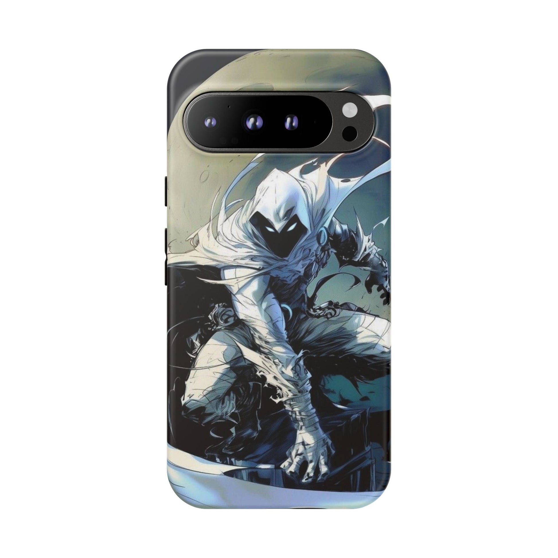 Moon Knight Tough Cases for iPhones, Samsung, and Pixel
