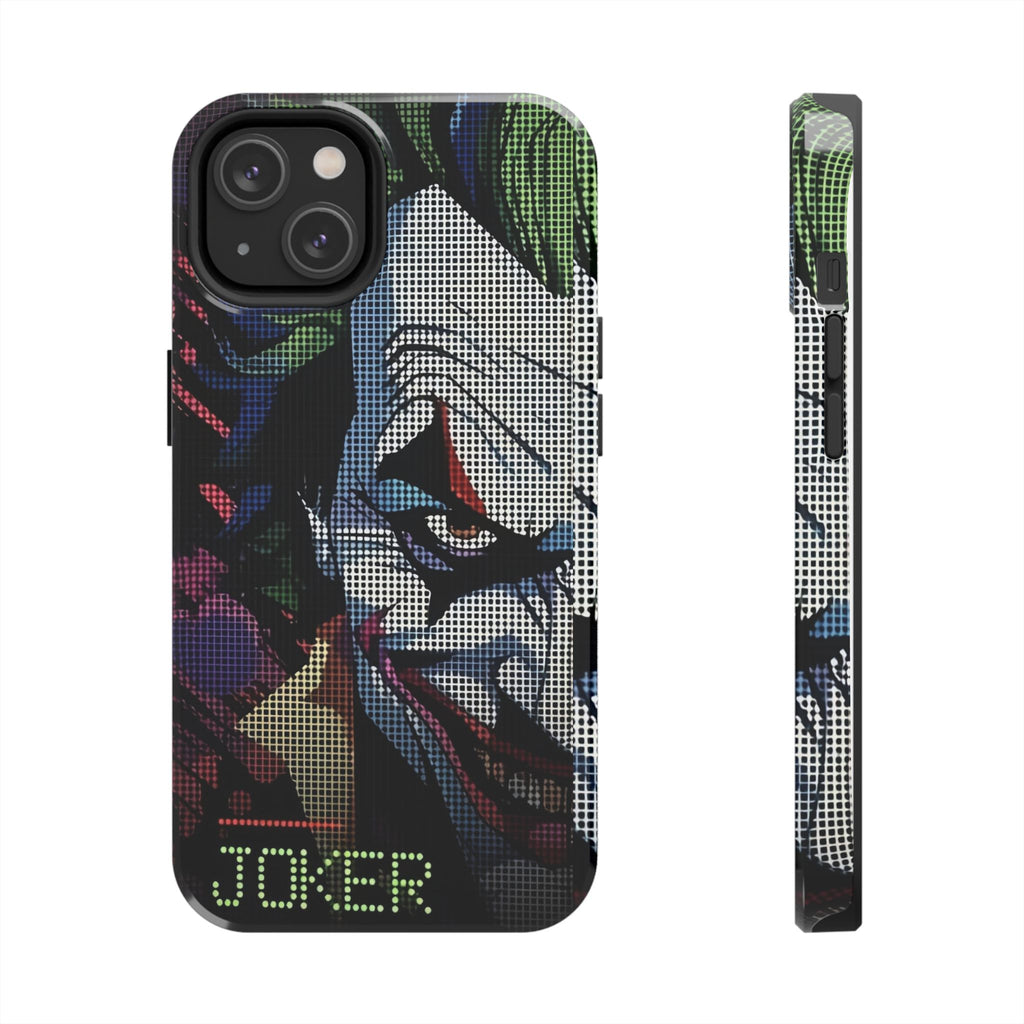 Digital Joker Comic Book Themed Phone Cases for Iphones & Samsung Phones