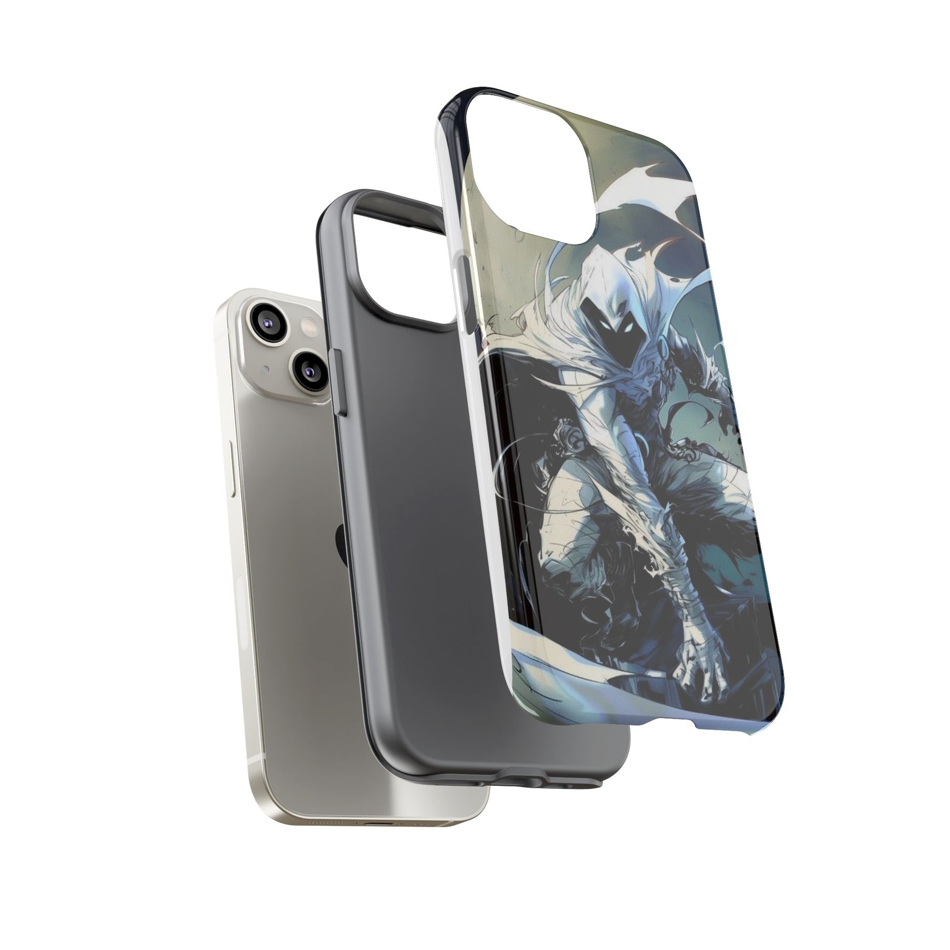 Moon Knight Tough Cases for iPhones, Samsung, and Pixel