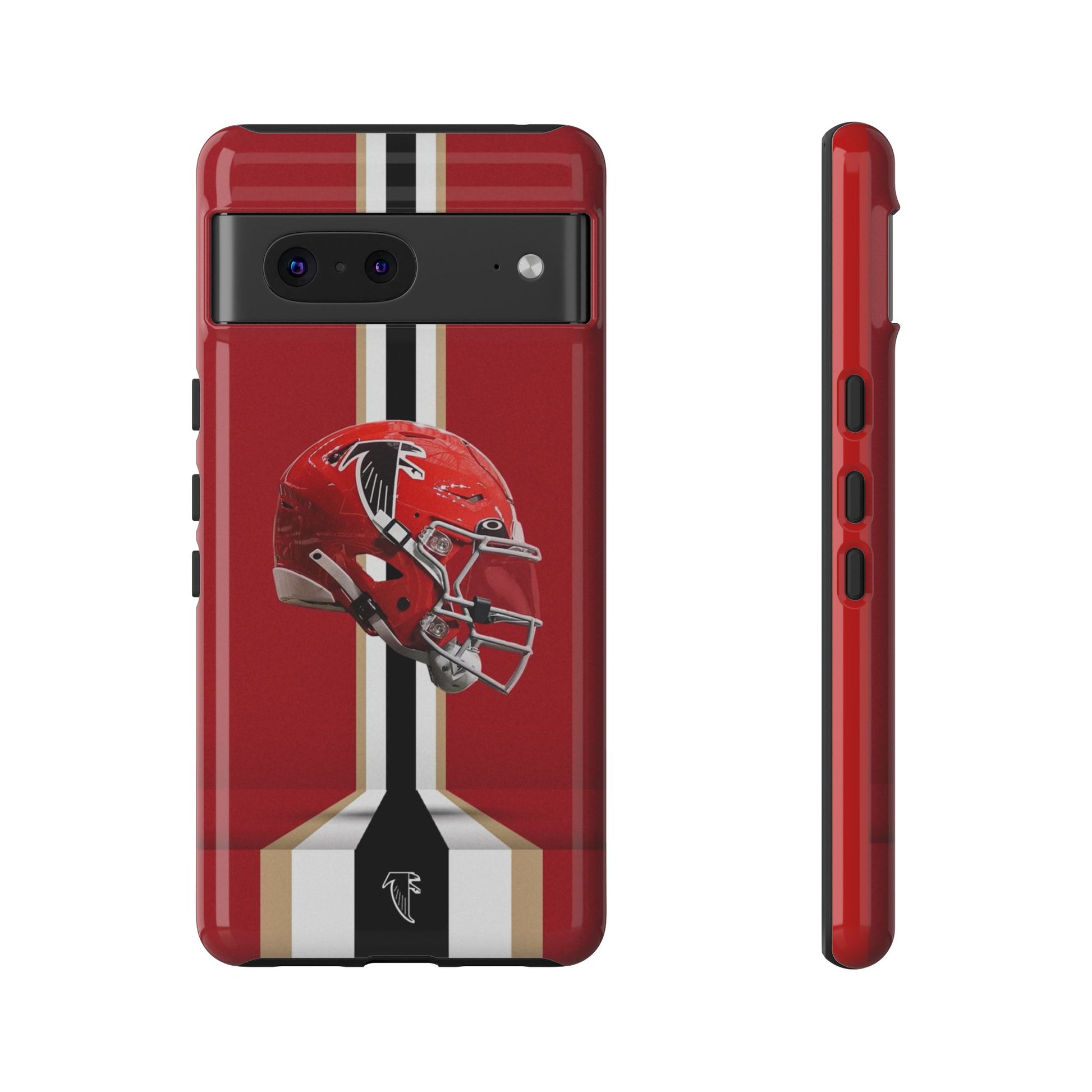 Atlanta Falcons Football Helmet Logo Tough Cases for iPhones, Samsung, and Pixel