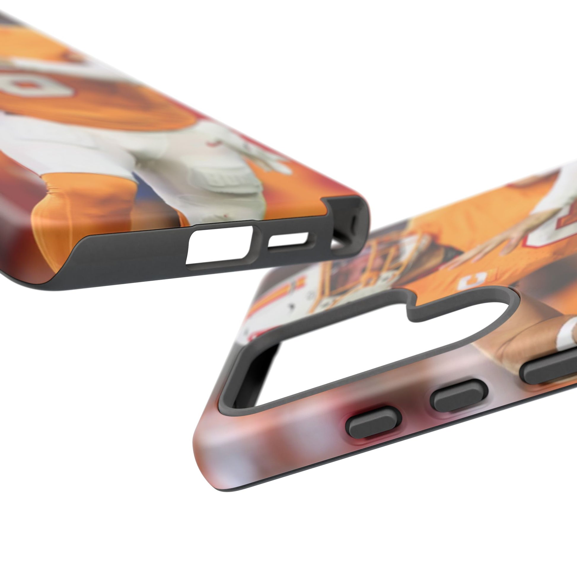 Tampa Bay Buccaneers Baker Mayfield Football Tough Cases for iPhones, Samsung, and Pixel