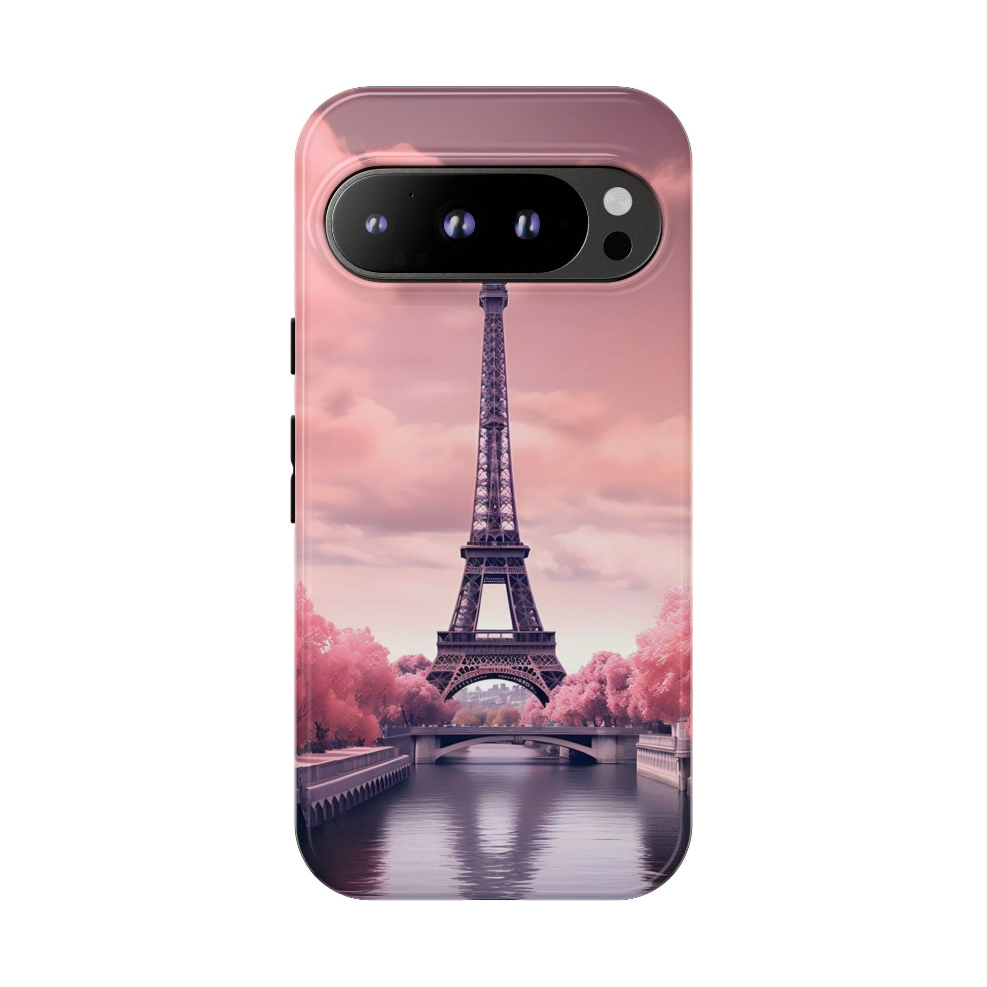 Eiffel Tower Paris Tough Cases for iPhones, Samsung, and Pixel