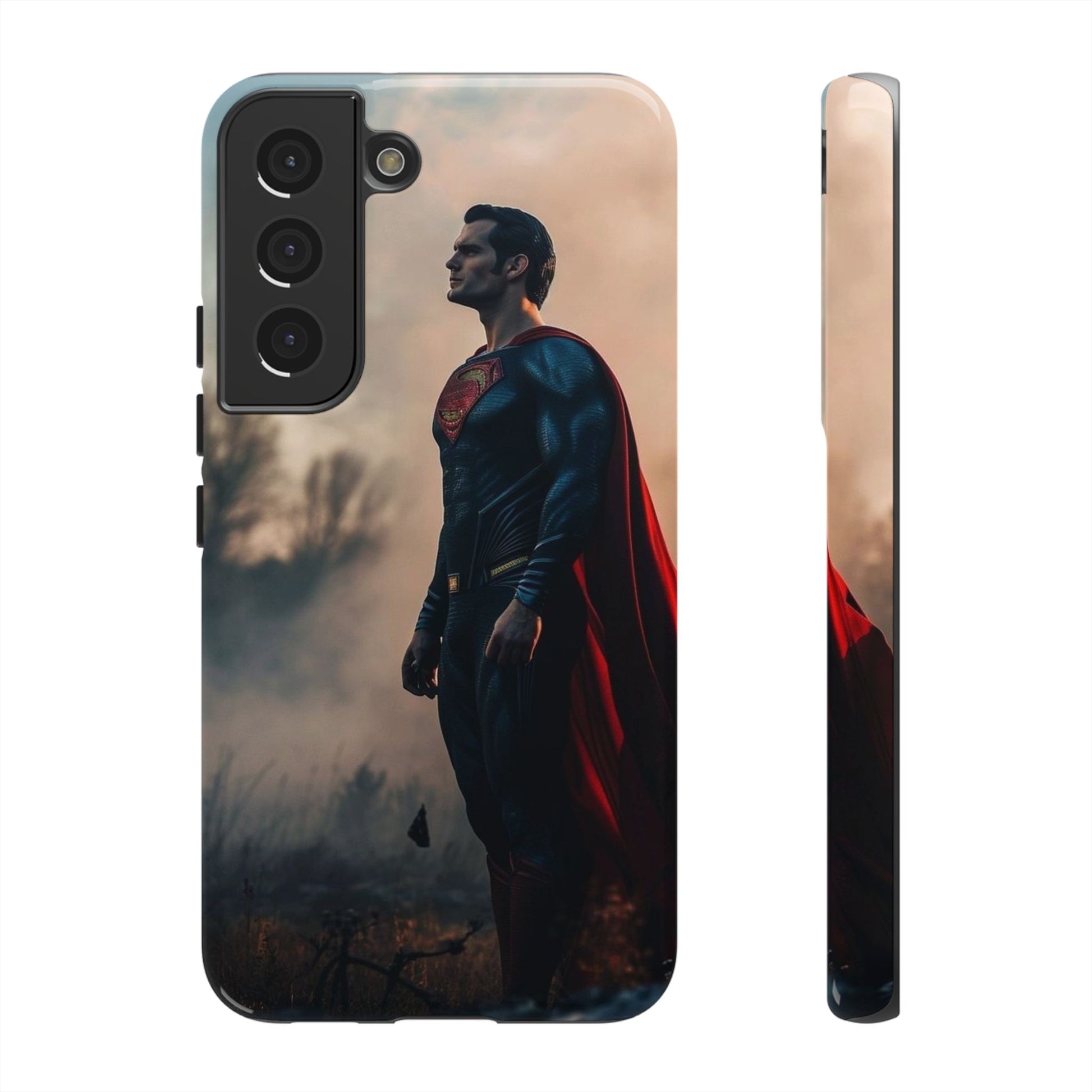 Henry Cavil Superman Tough Cases for iPhones, Samsung, and Pixel