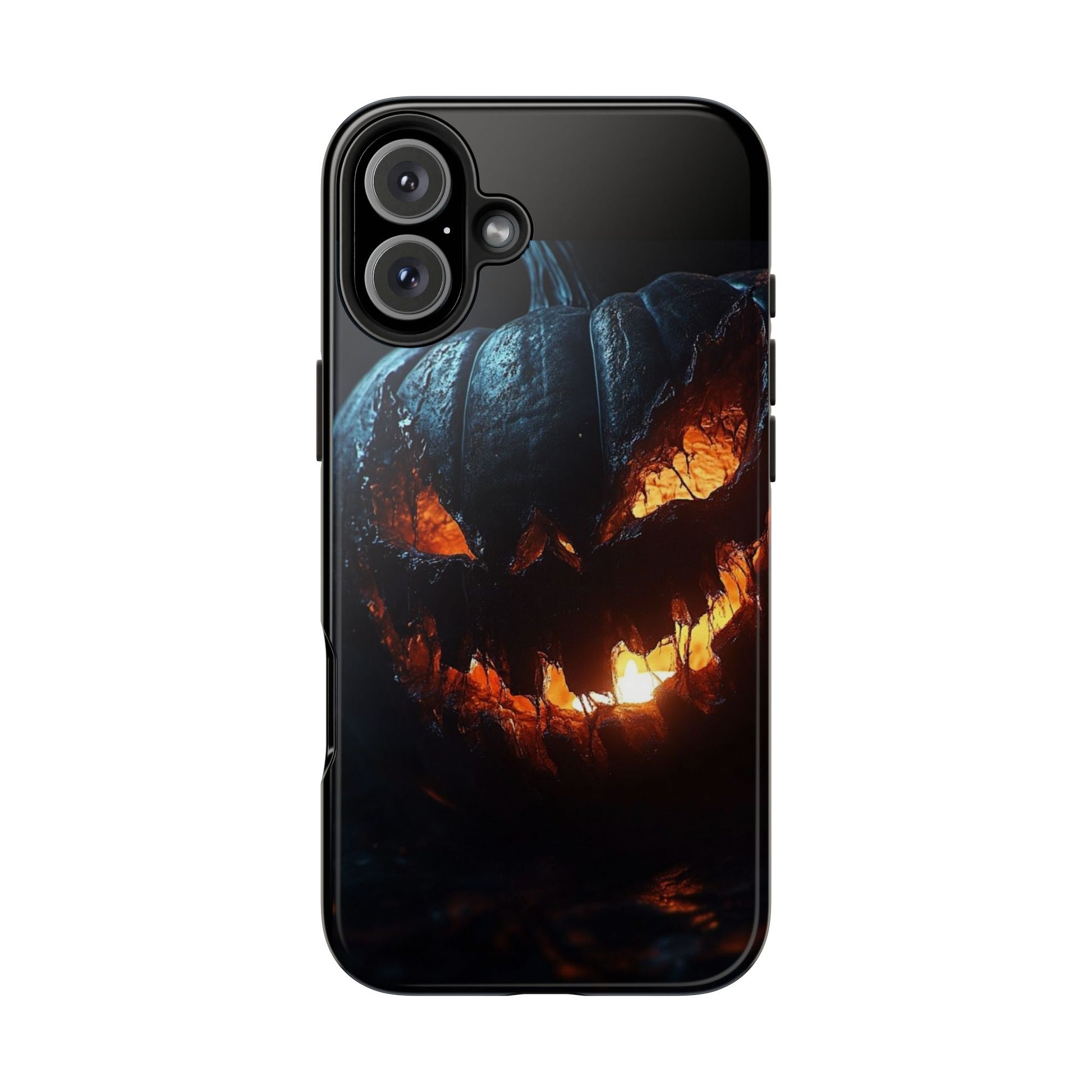 Scary Pumpkin Halloween Theme Phone Cases for iPhones & Samsung Phones