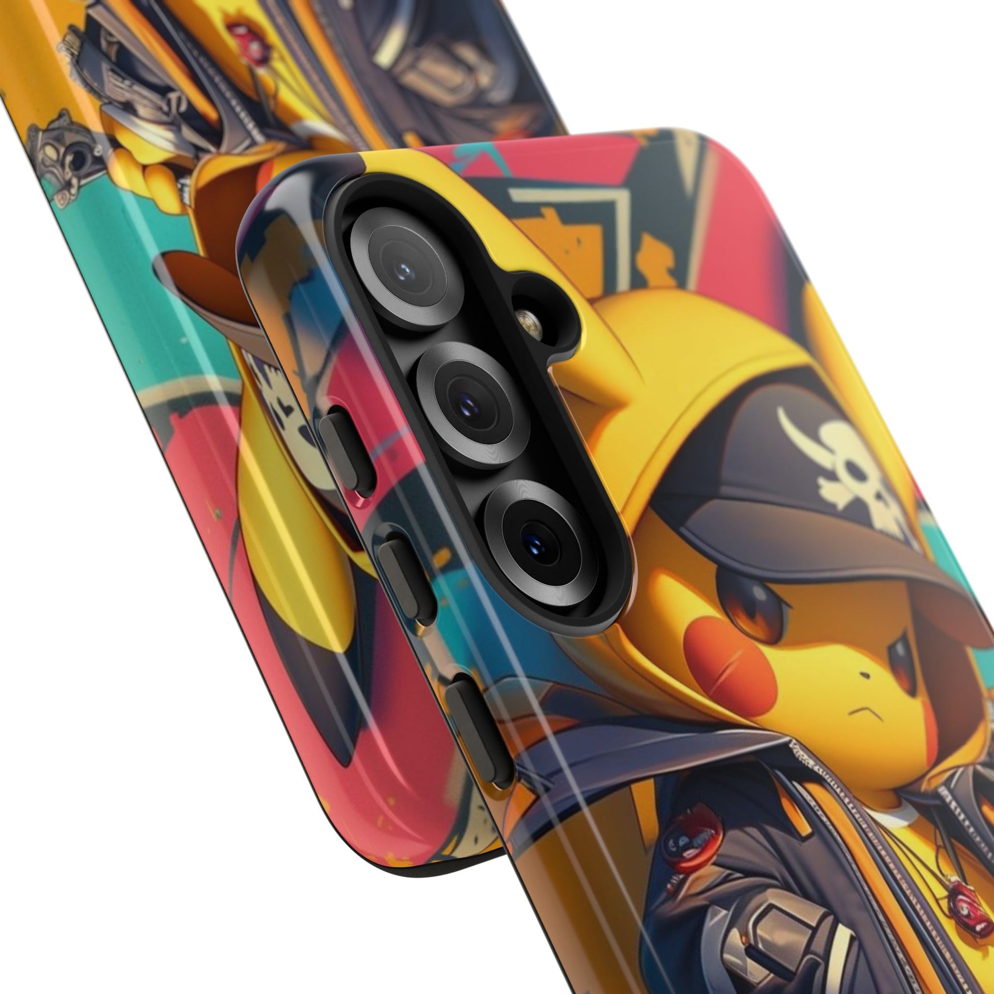 Cute Poke Bear Phone Case, Tough Cases for iPhones, Samsung, and Pixel