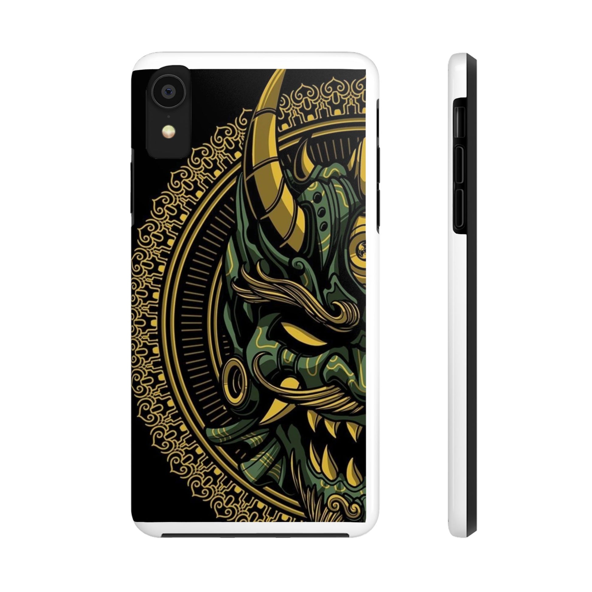 Kabuki Mask Theme Phone Cases for Iphones & Samsung Durable