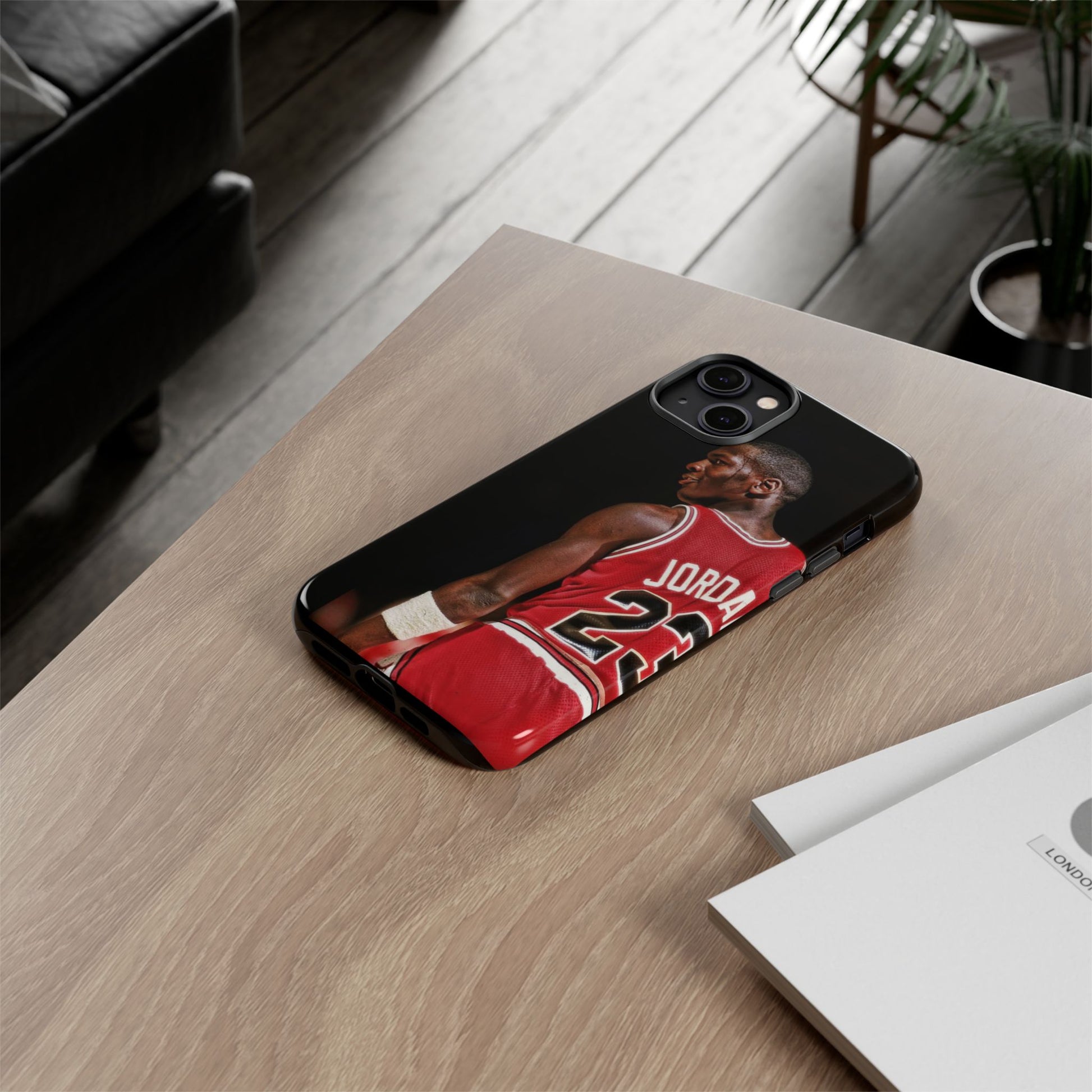 Basketball Legend Michael Jordan Tough Cases for iPhones, Samsung, and Pixel