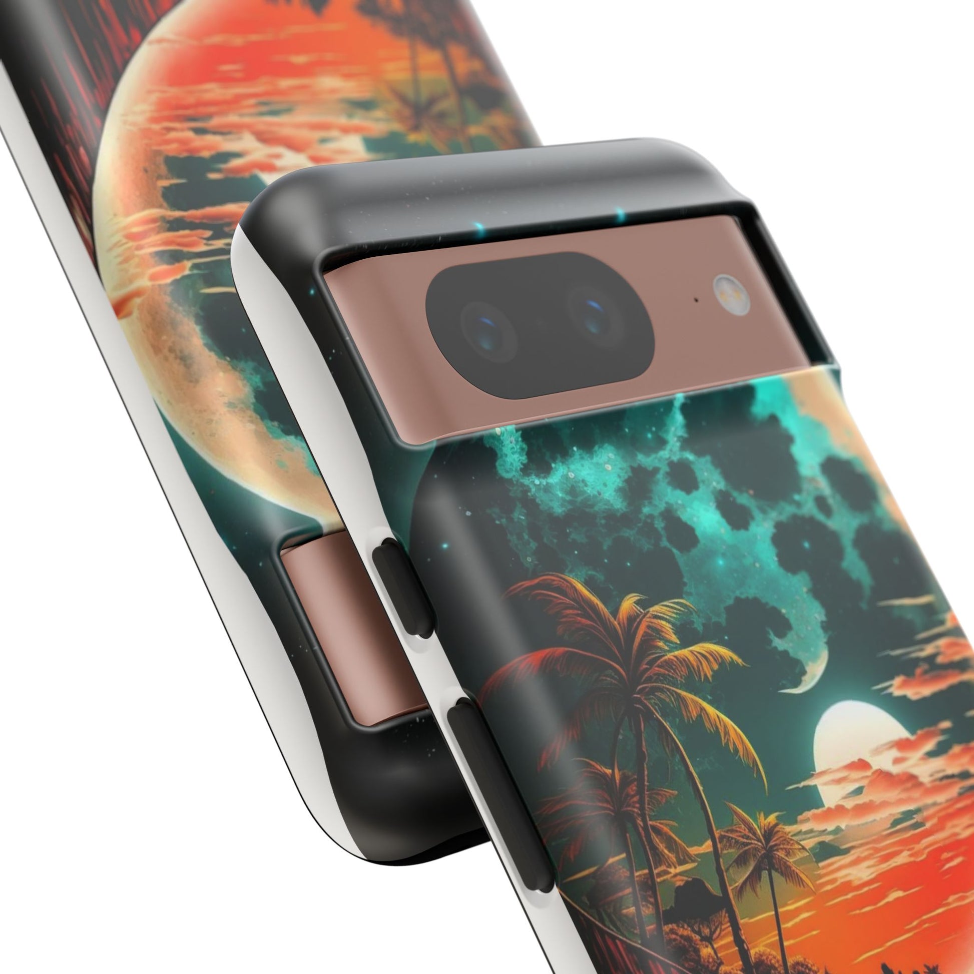 Fantasy Beach Sunset Landscape Phone Case for iPhone, Samsung Galaxy, & Pixel Phones