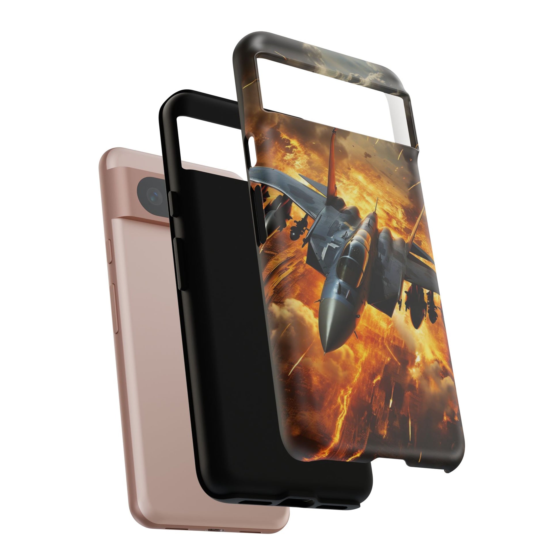 F-15 Fighter Jet Tough Cases for iPhones, Samsung, and Pixel