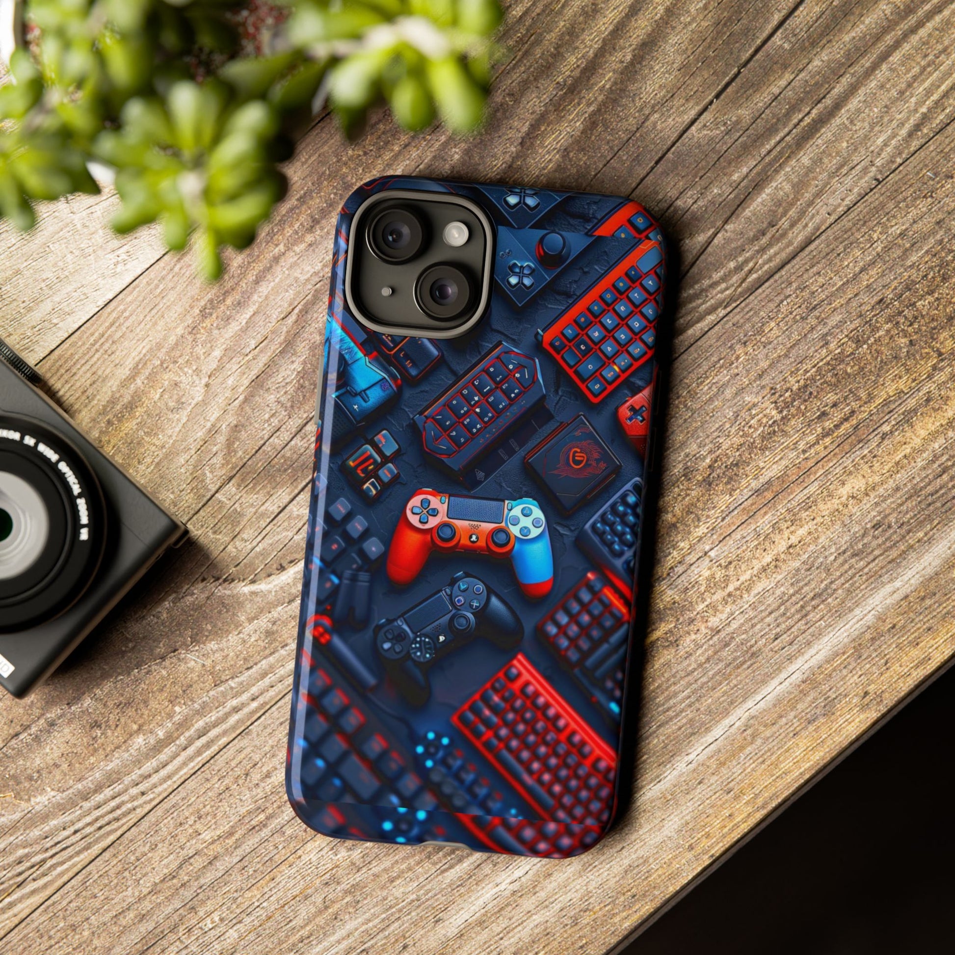 Gamer Themed Controllers Tough Cases for iPhones, Samsung, and Pixel