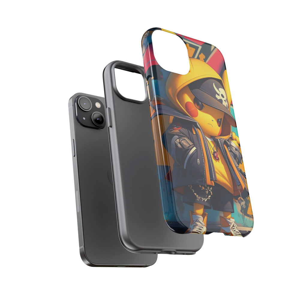 Cute Poke Bear Phone Case, Tough Cases for iPhones, Samsung, and Pixel