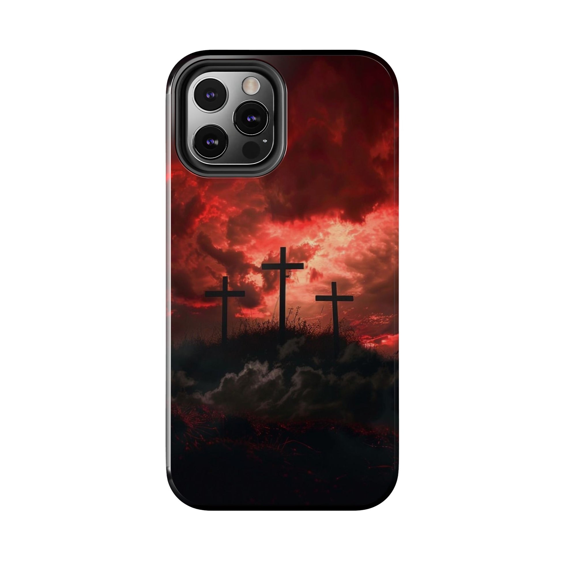 Crosses at Golgotha Christian Cases for iPhones & Samsung Phones