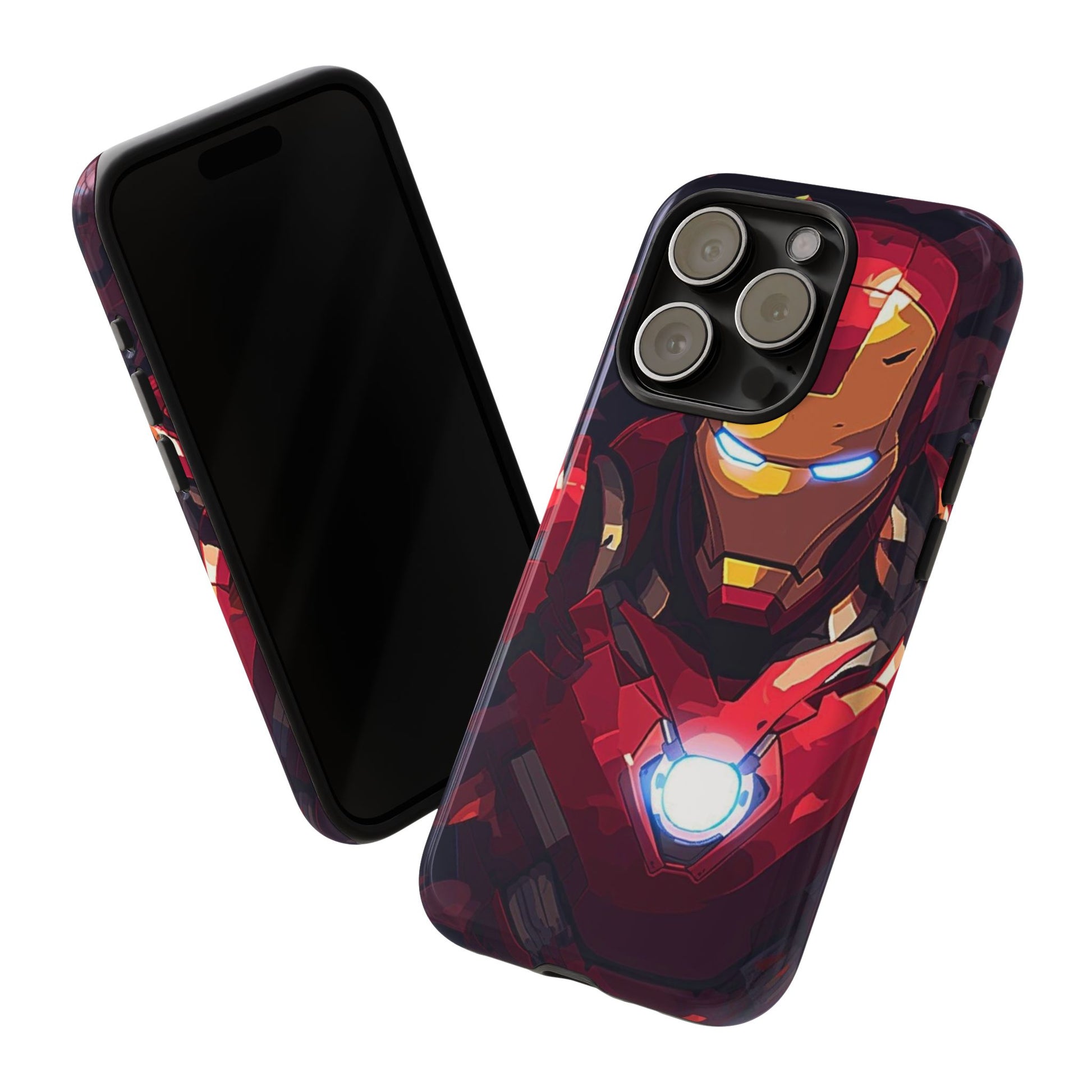 Invincible Iron Man Tough Cases for iPhones, Samsung, and Pixel