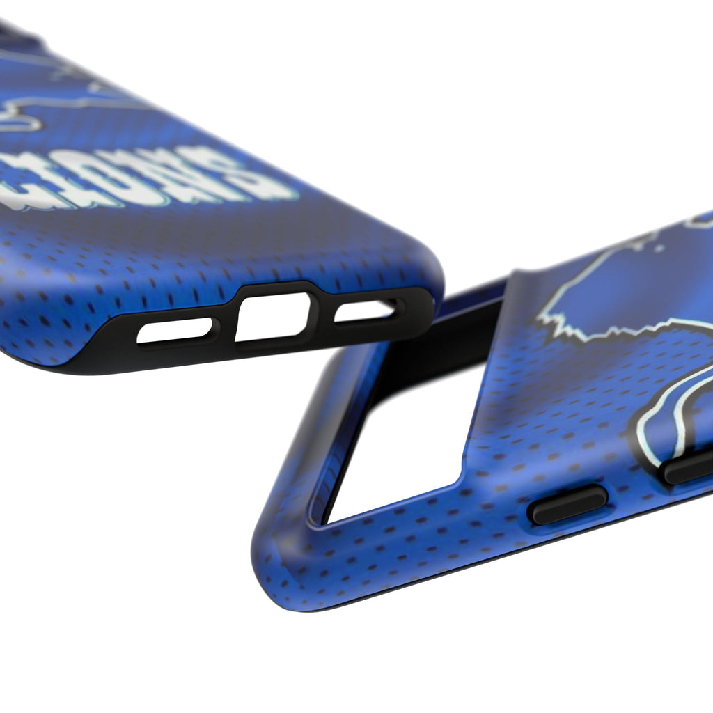 Detroit Lions Football Jersey Phone Case, Tough Cases for iPhones, Samsung, and Pixel