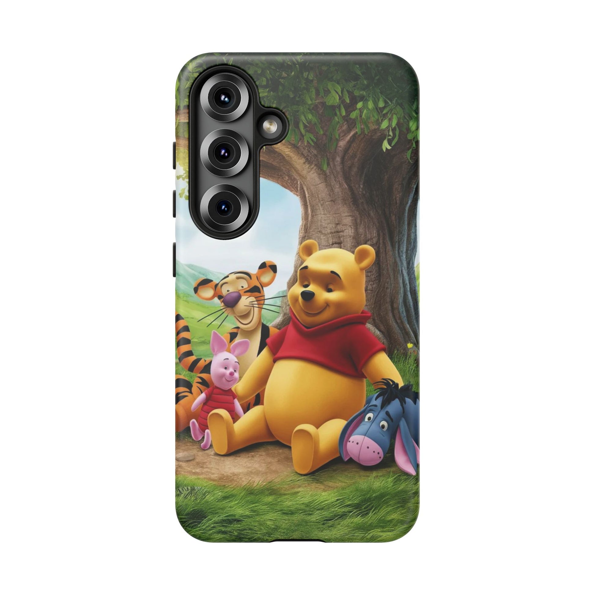 Cute Pooh Bear Phone Case, Tough Cases, Disney Phone for iPhones, Samsung, and Pixel