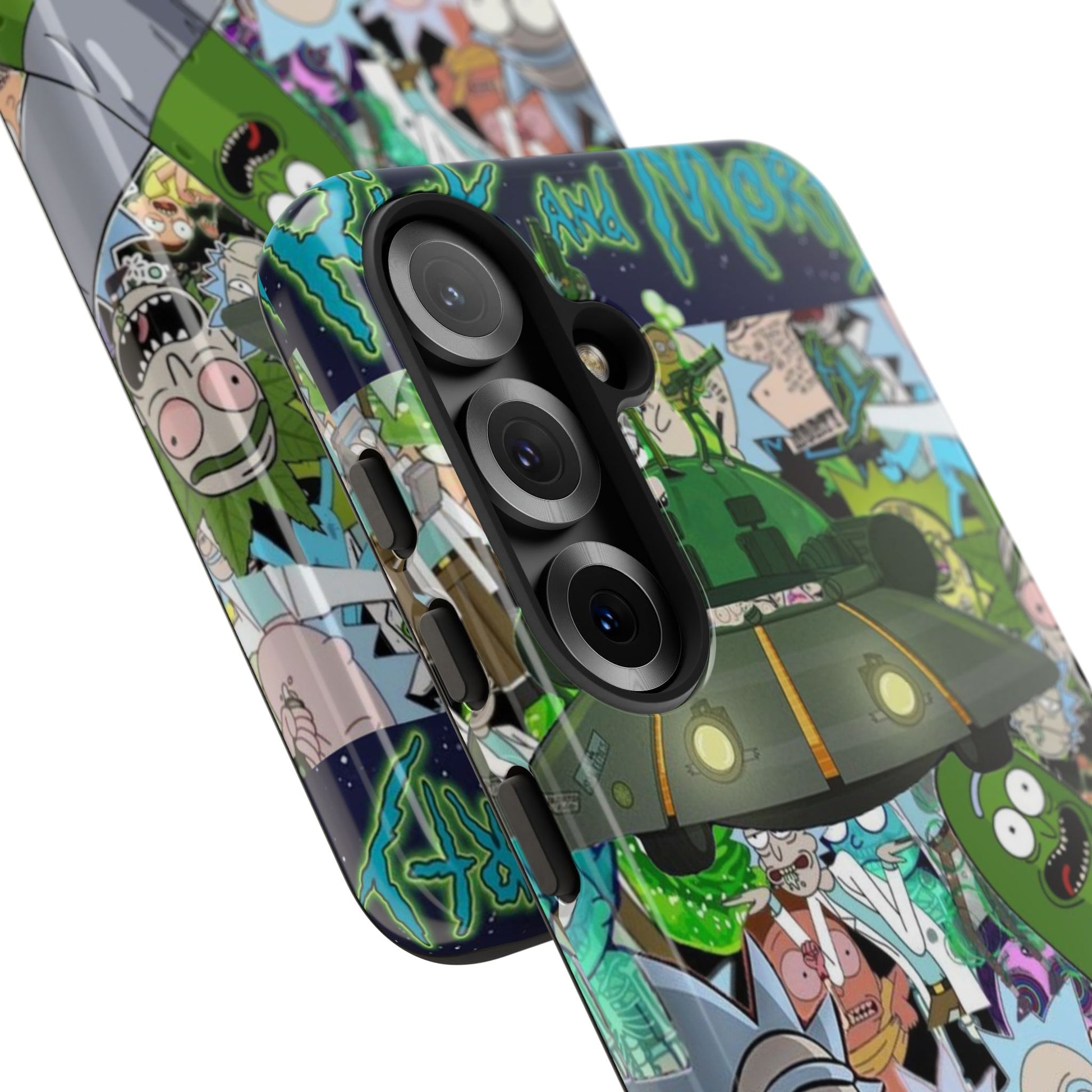 Rick and Morty Phone Case, Tough Cases for iPhones, Samsung, and Pixel