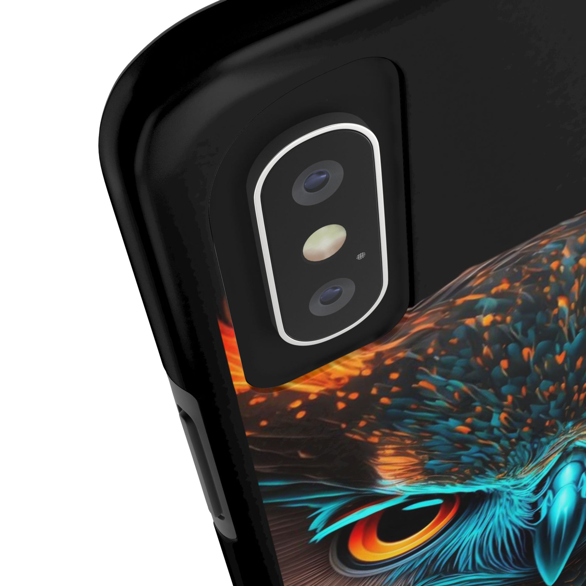 Neon Owl Theme Phone Cases for iPhones & Samsung Phones