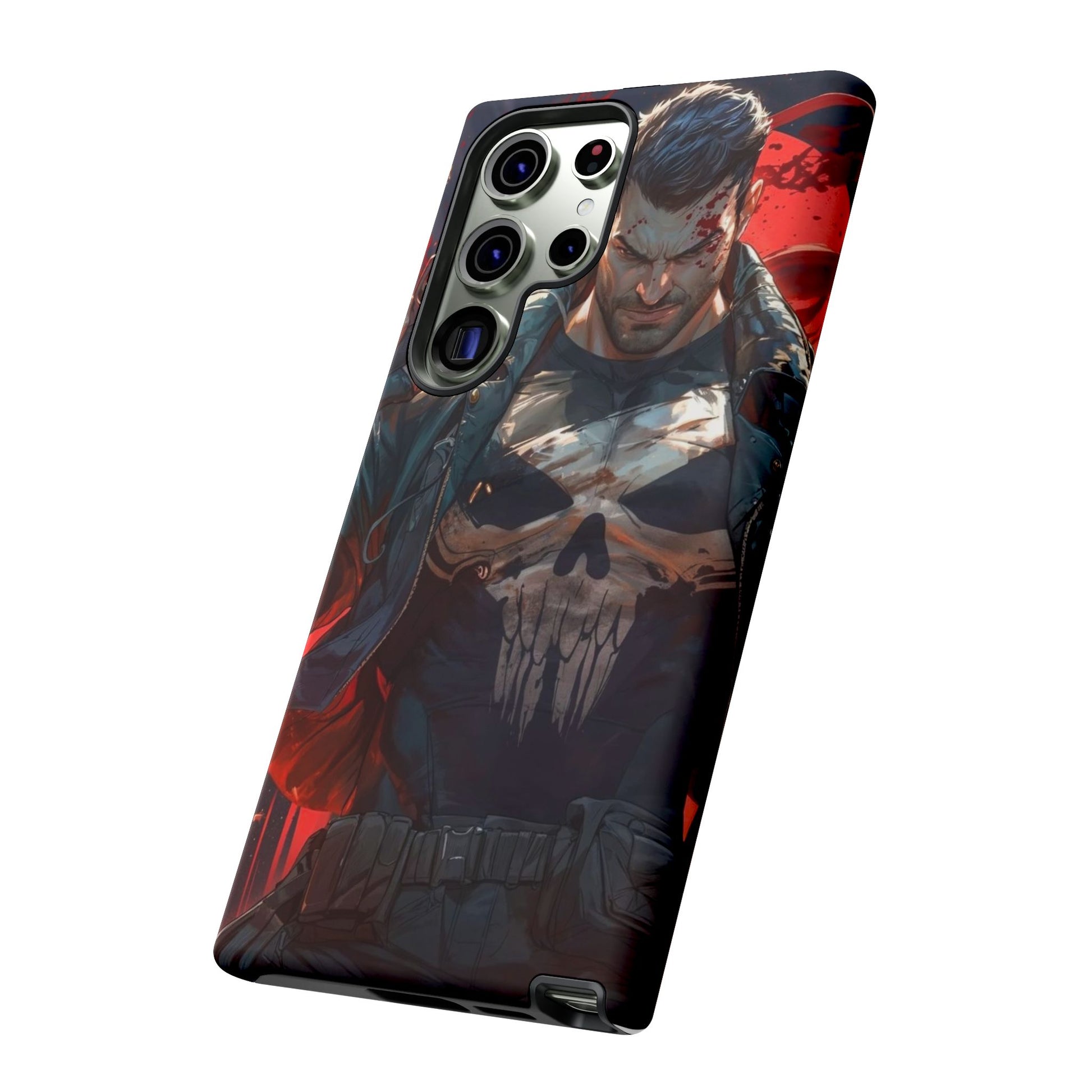 Punisher Tough Cases for iPhones, Samsung, and Pixel