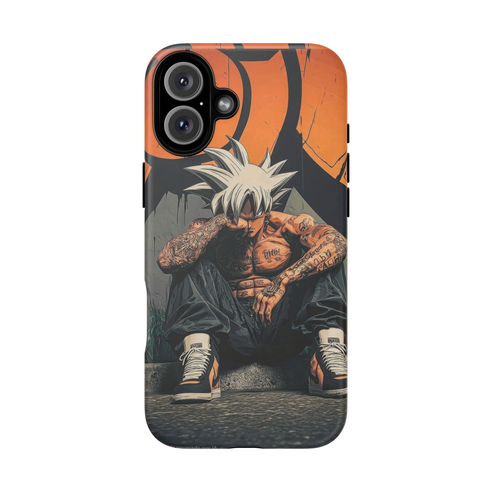 Anime DBZ Thug Tough Cases for iPhones, Samsung, and Pixel