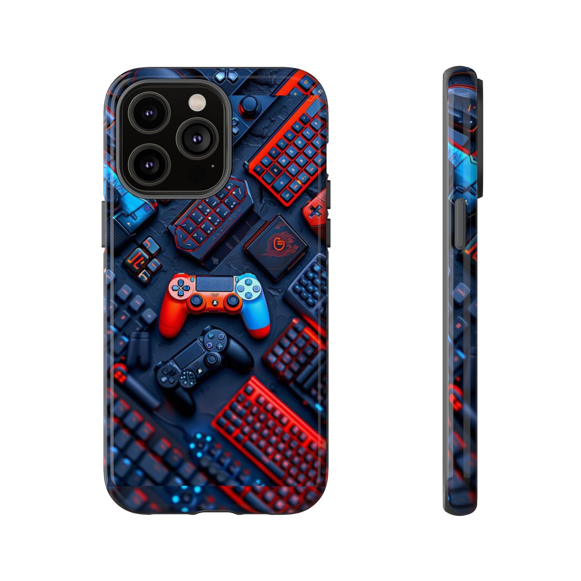 Gamer Themed Controllers Tough Cases for iPhones, Samsung, and Pixel