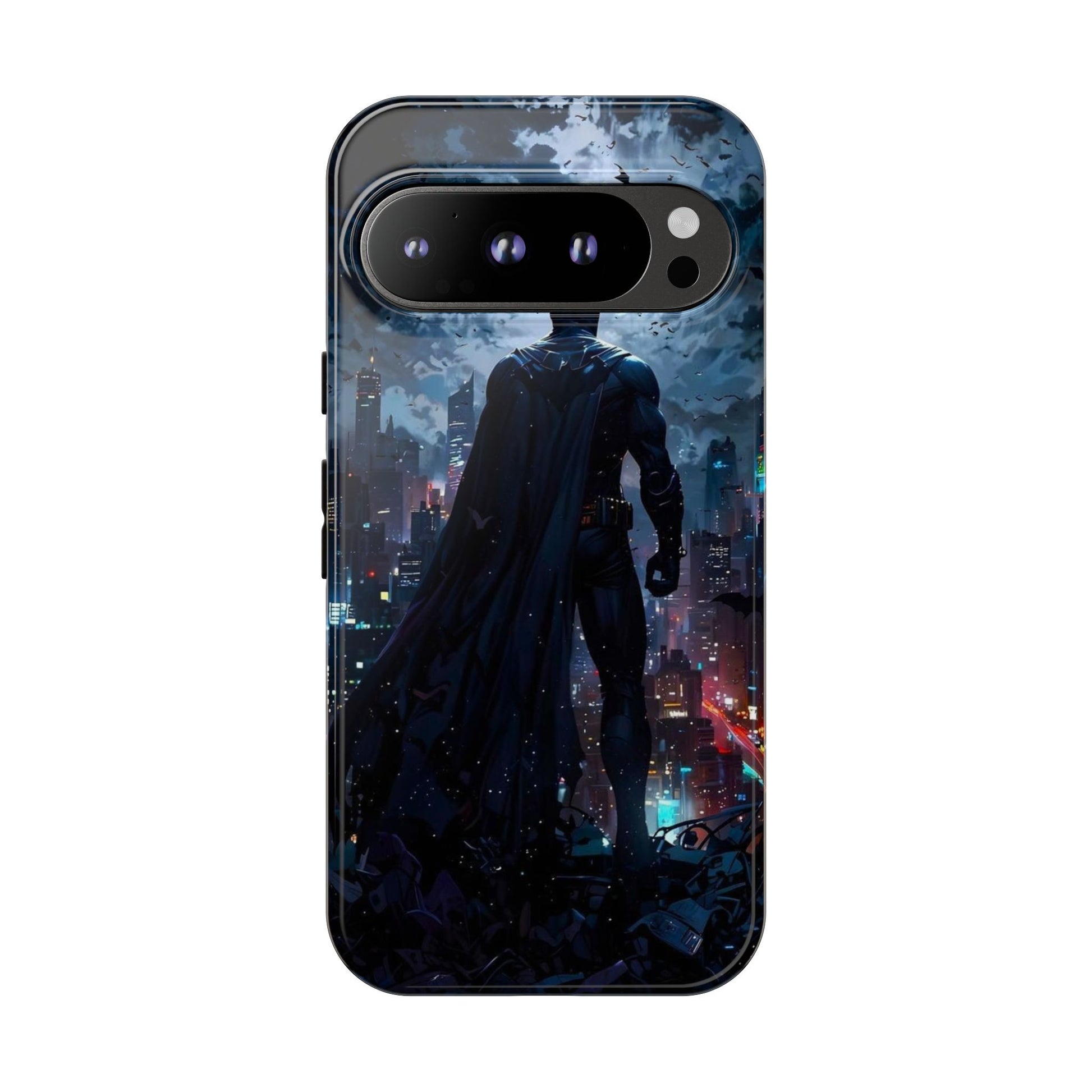 Gotham City Batman Tough Cases for iPhones, Samsung, and Pixel